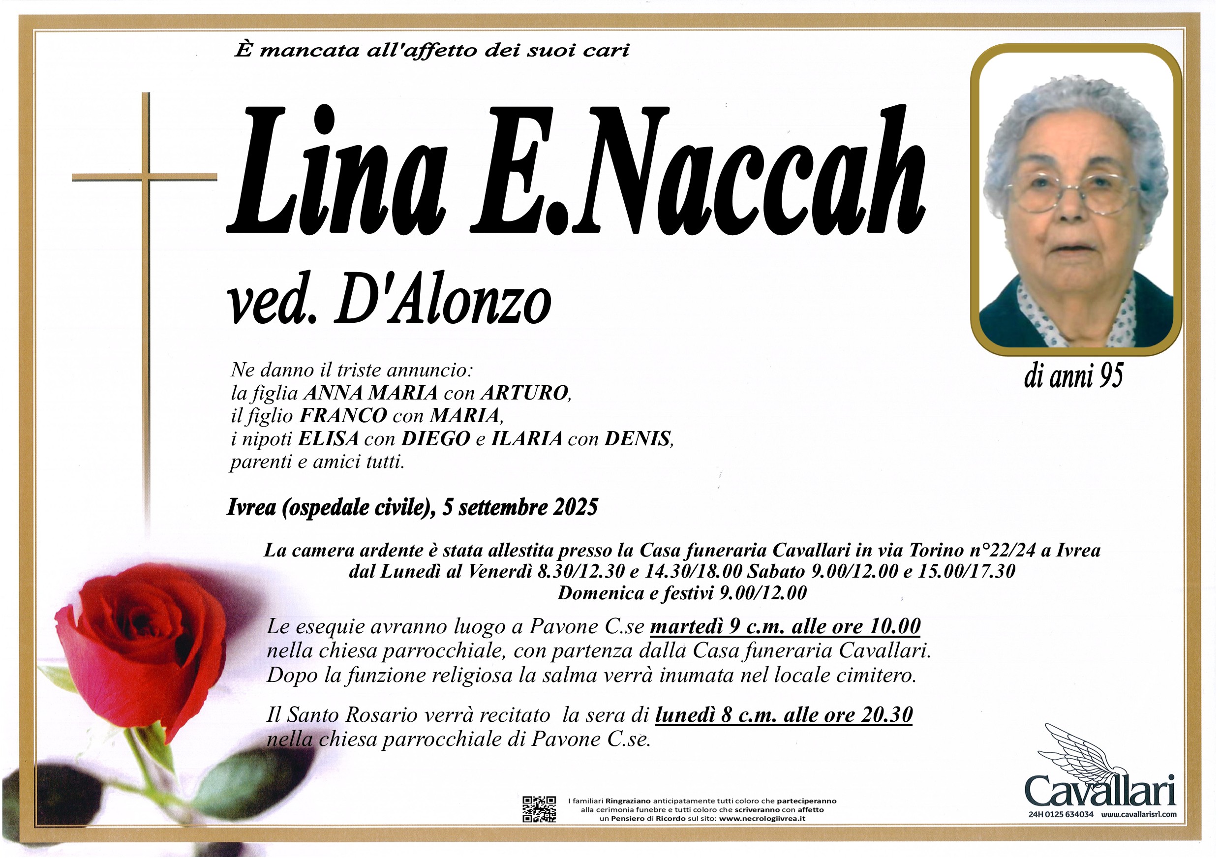 Annuncio famiglia