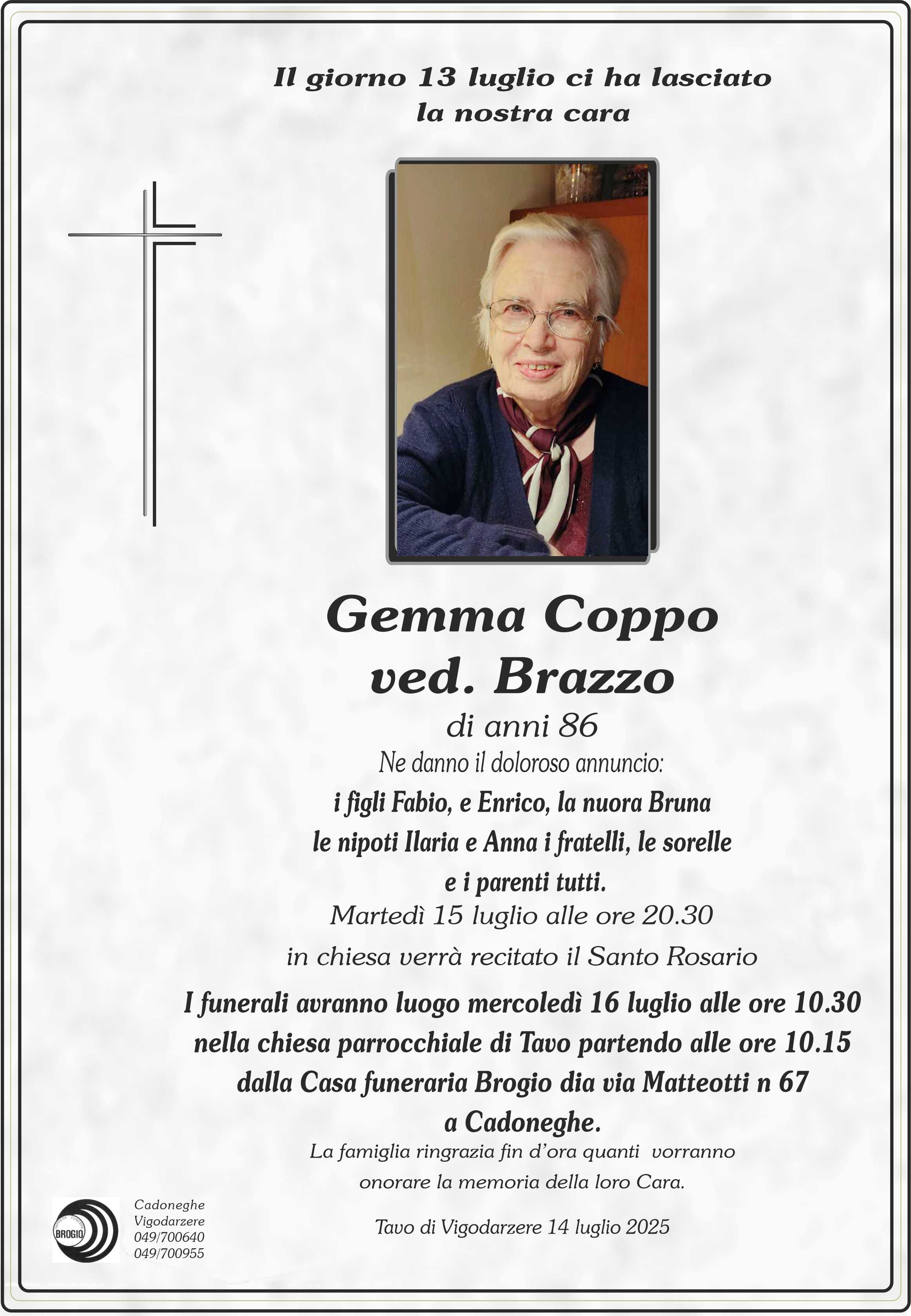 Annuncio famiglia