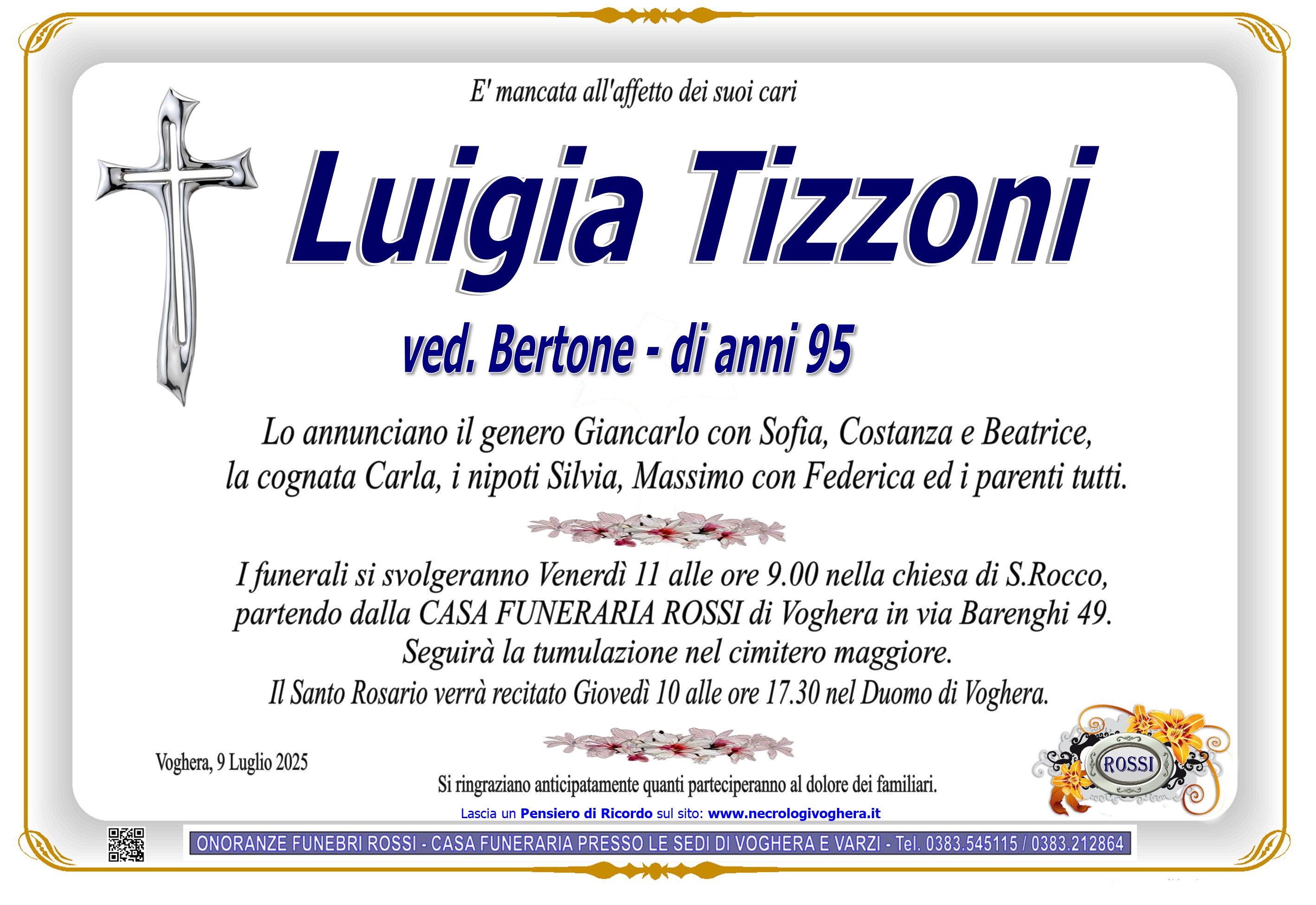 Annuncio famiglia
