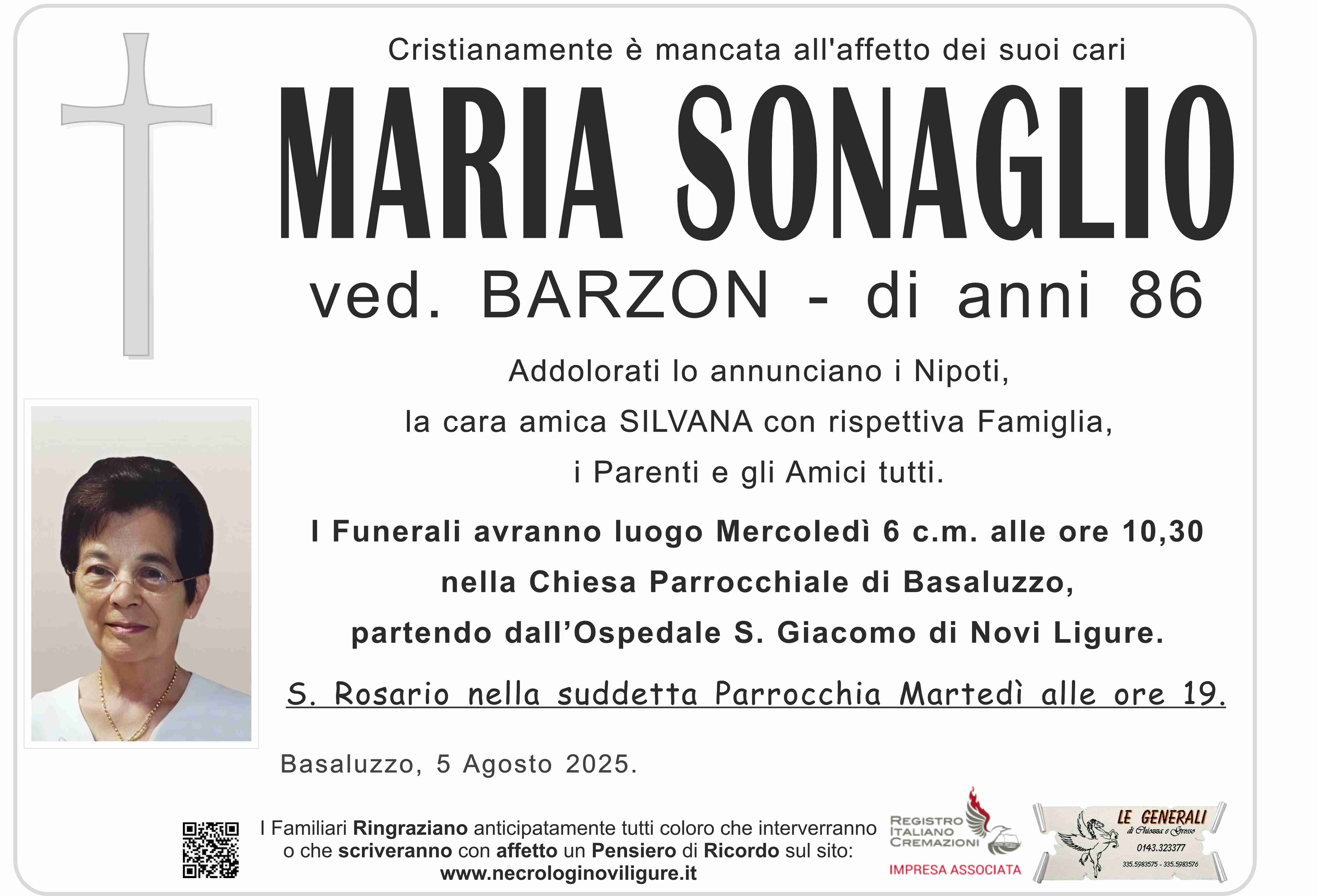 Annuncio famiglia