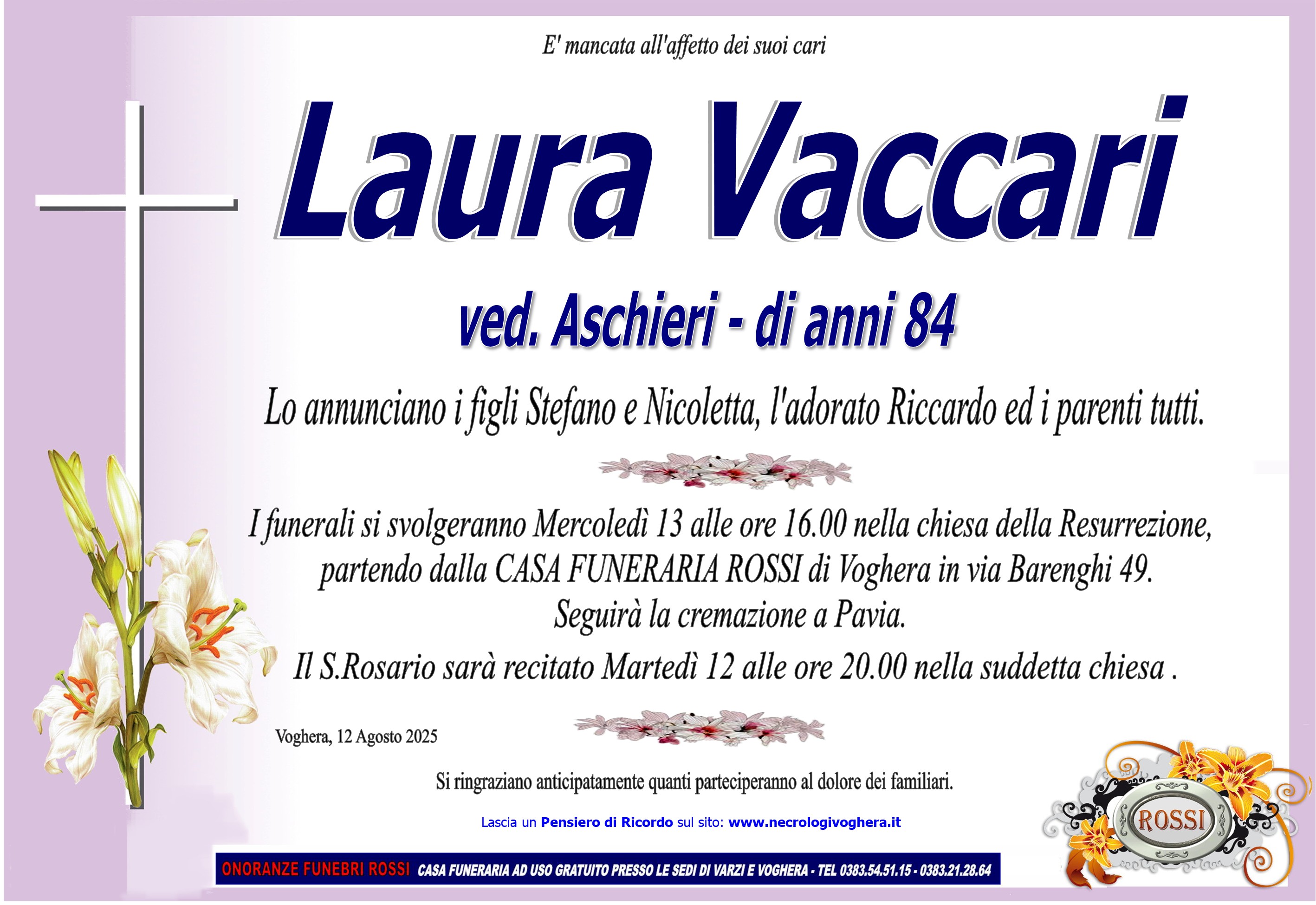 Annuncio famiglia