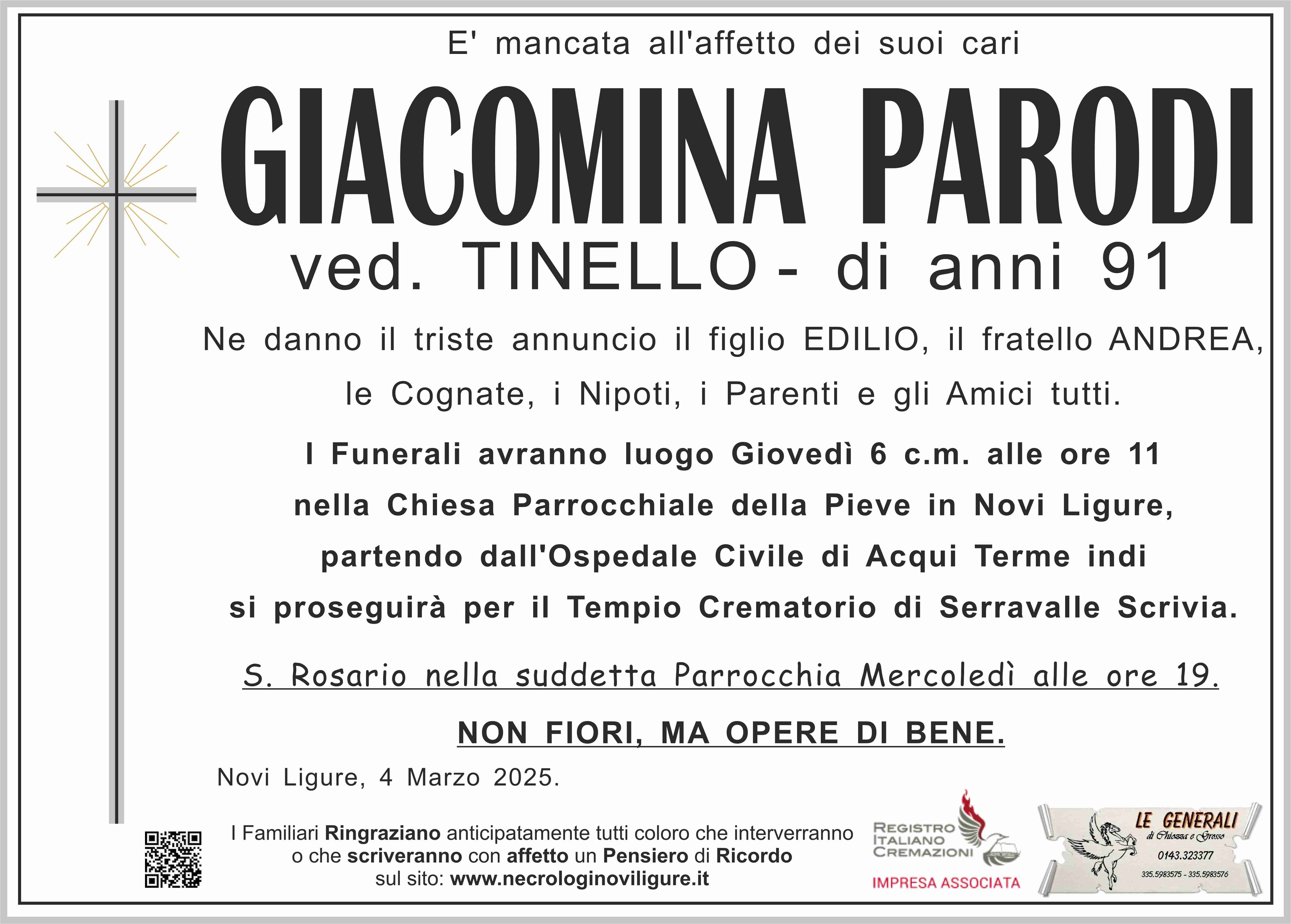 Annuncio famiglia