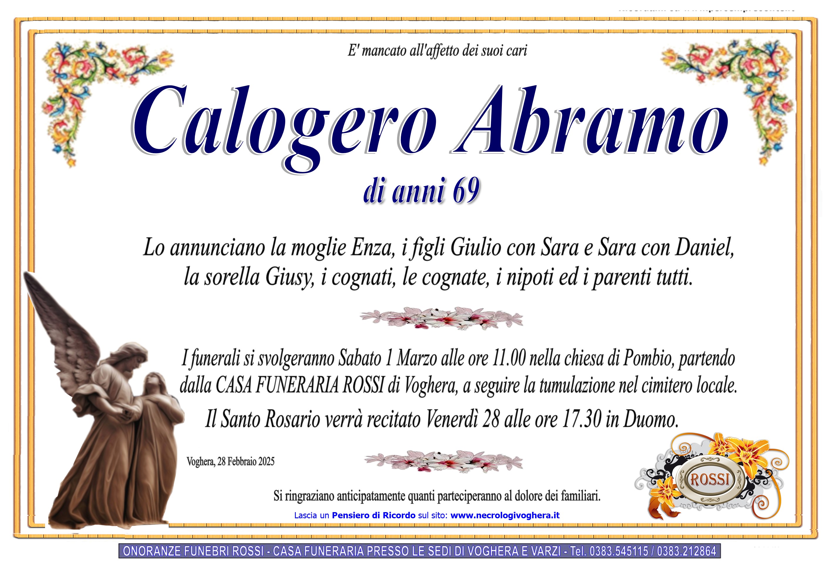 Annuncio famiglia