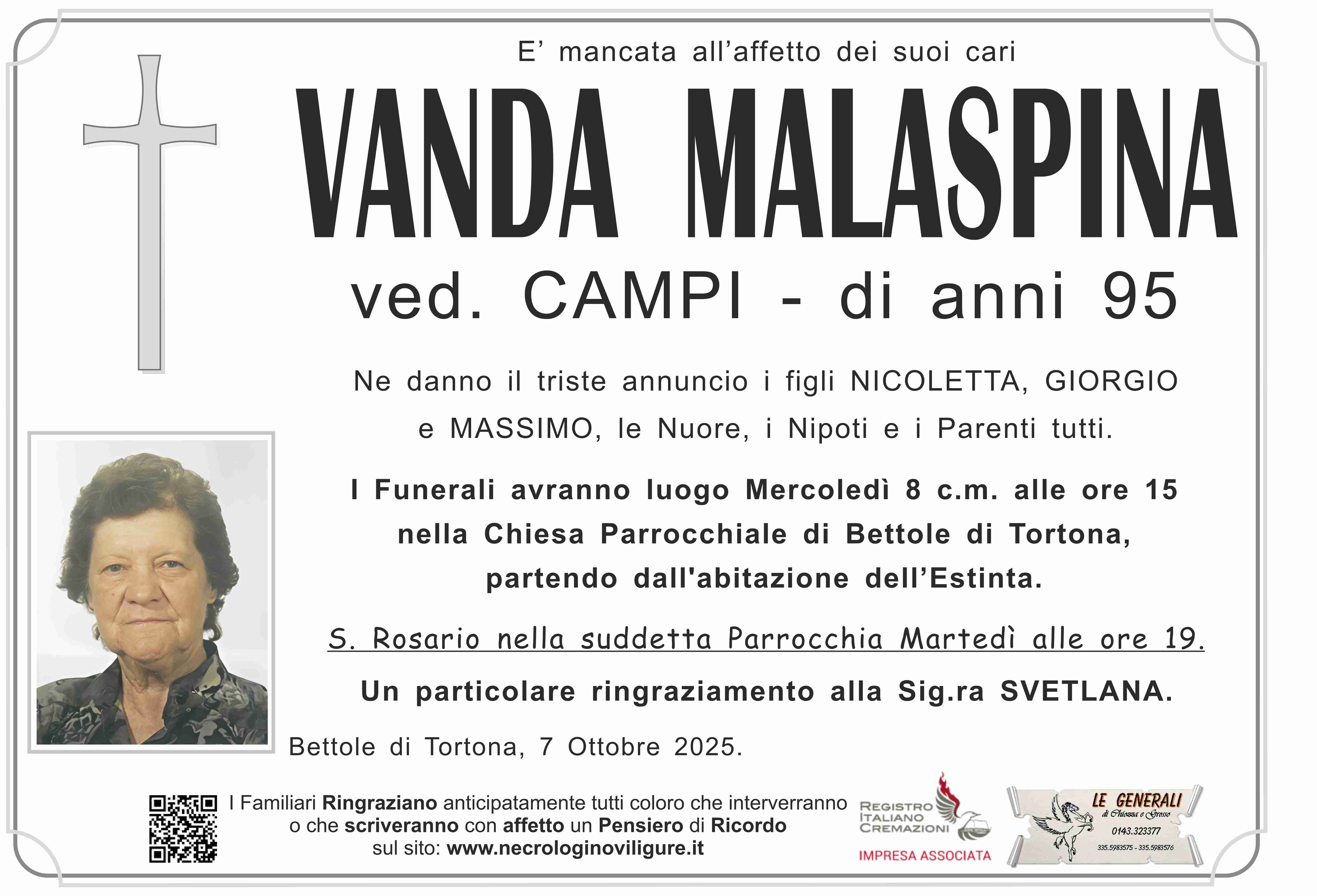 Annuncio famiglia