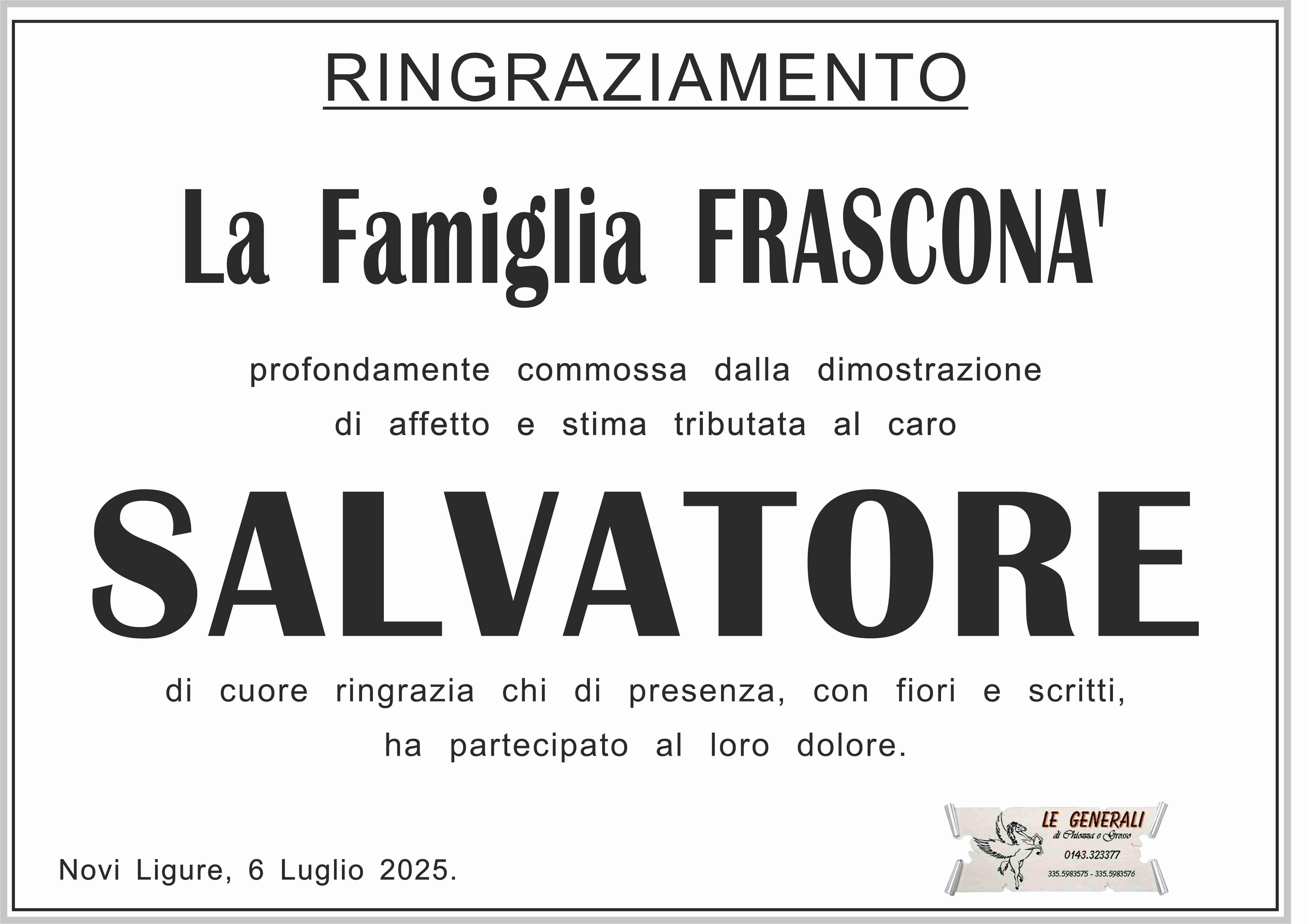 Ringraziamento