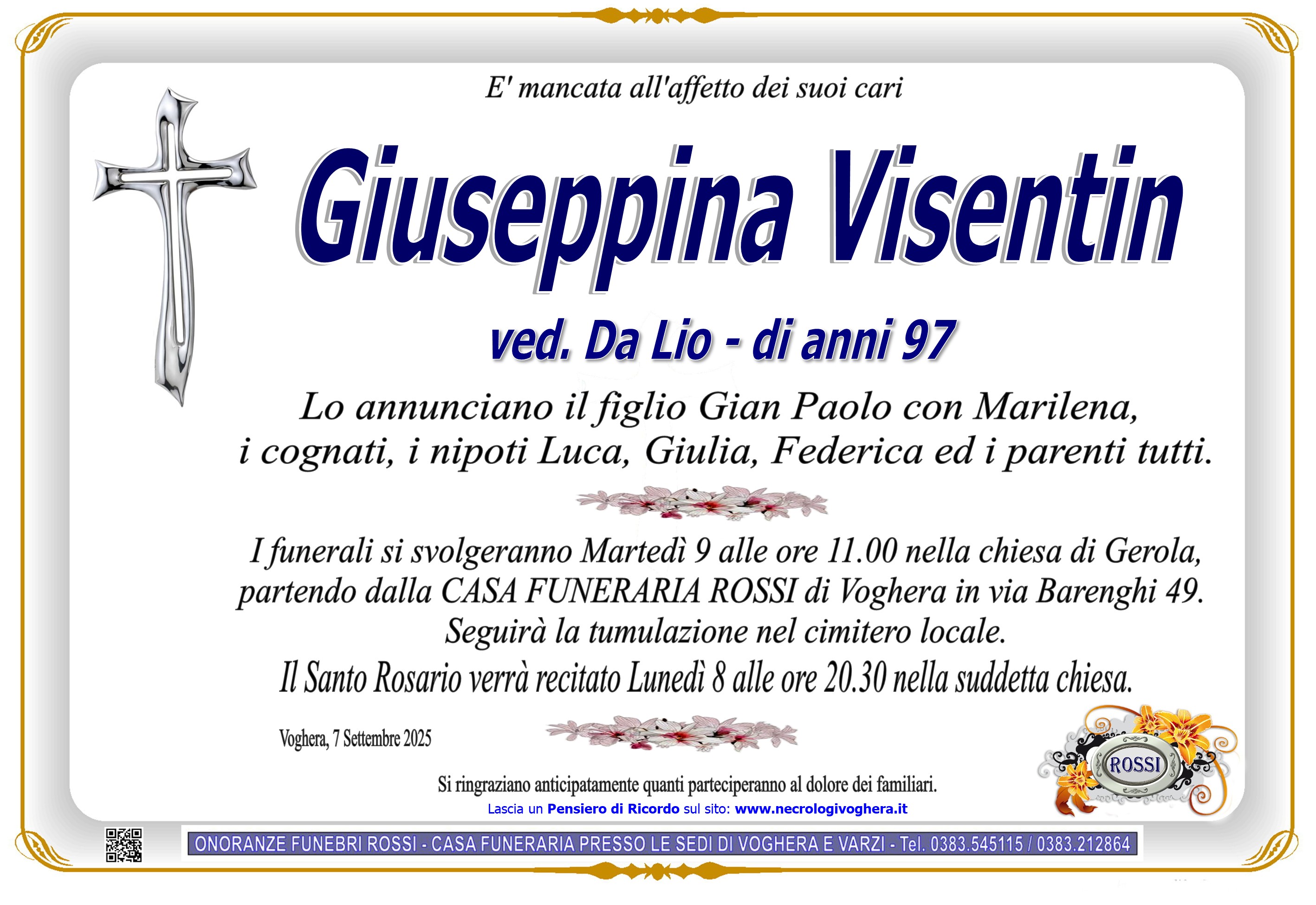 Annuncio famiglia