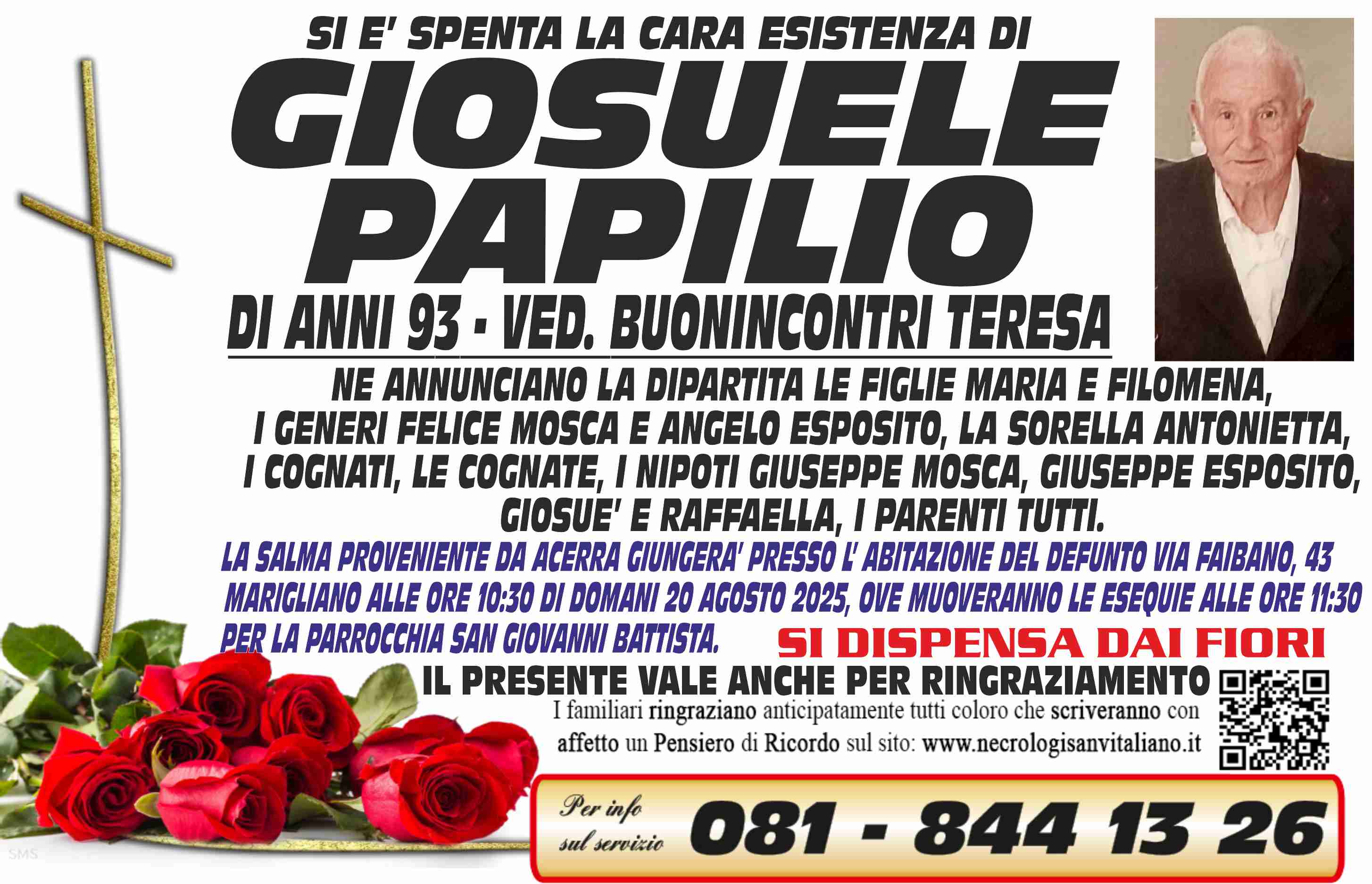 Annuncio famiglia