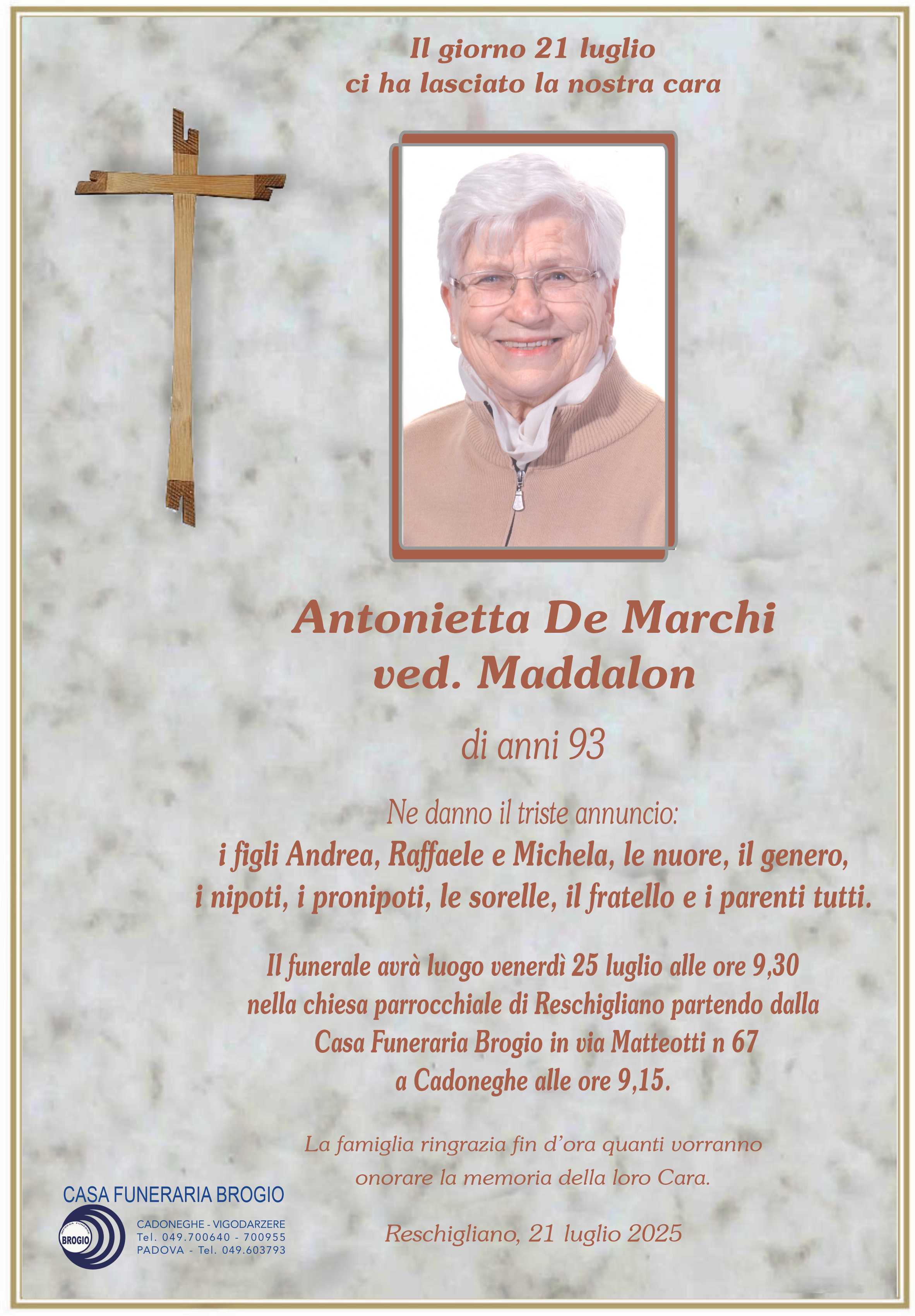 Annuncio famiglia