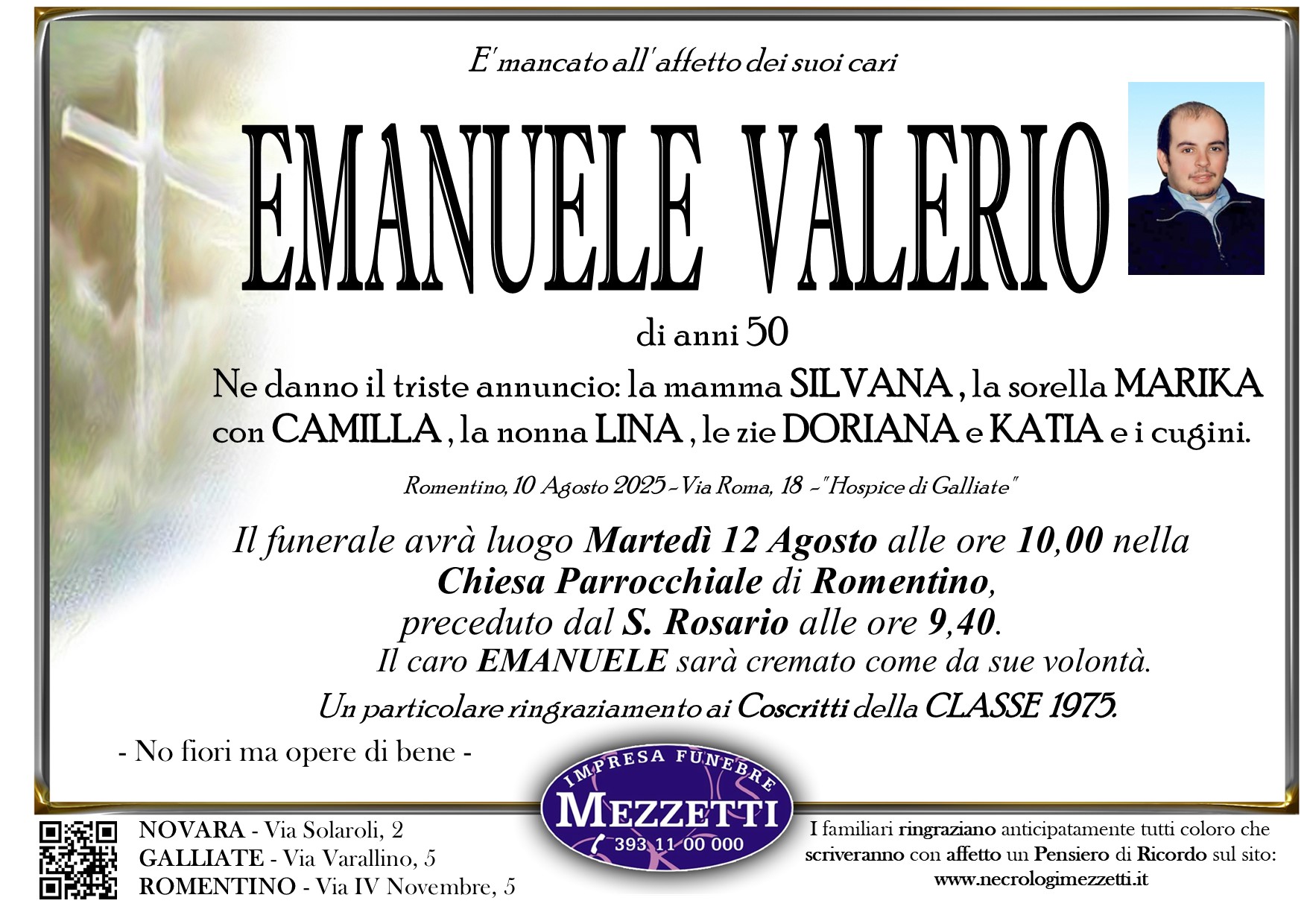 Annuncio famiglia