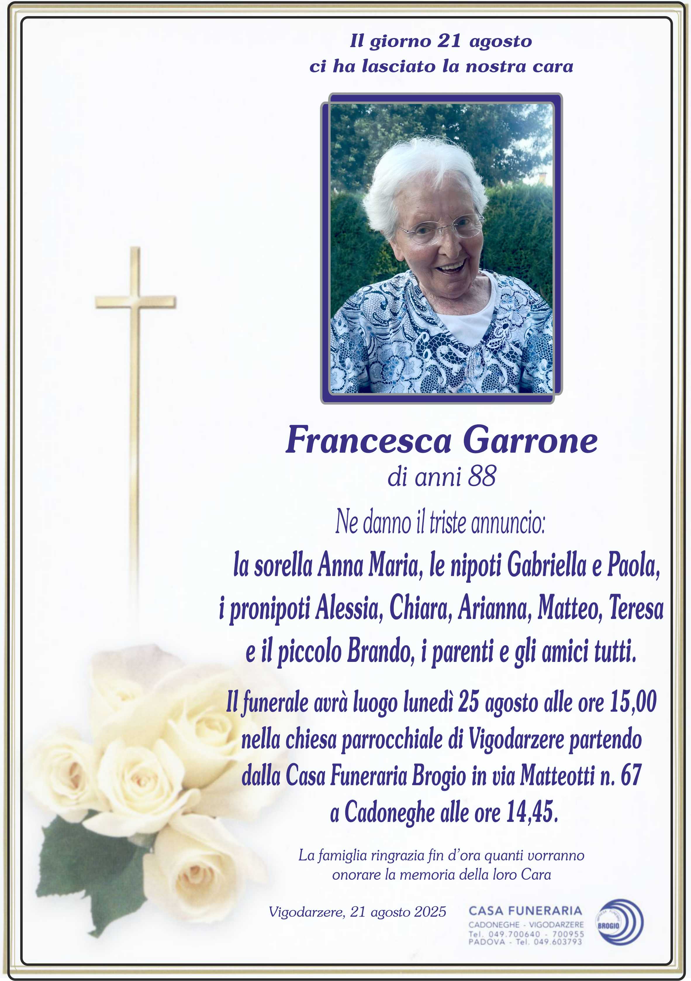 Annuncio famiglia