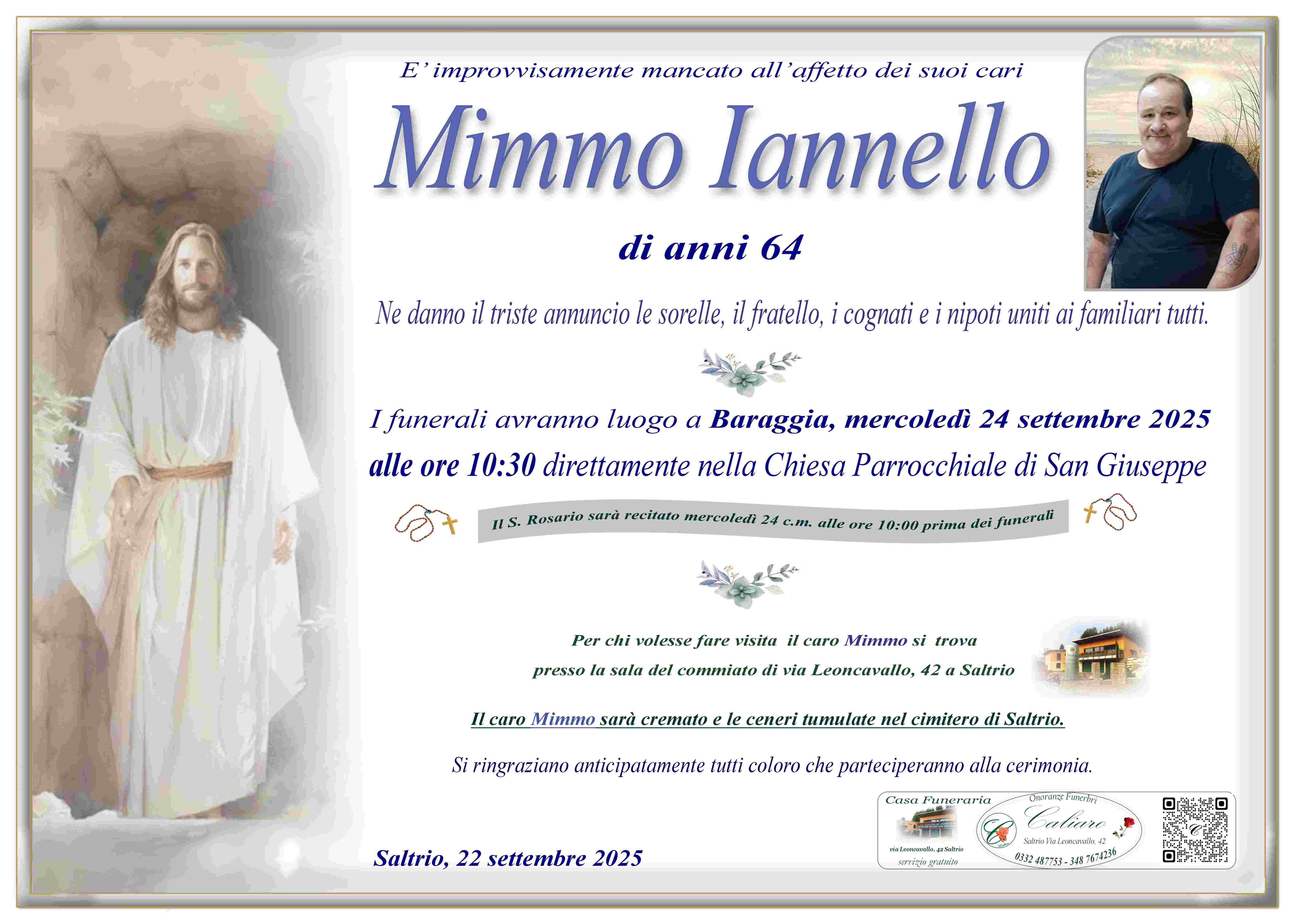 Annuncio famiglia