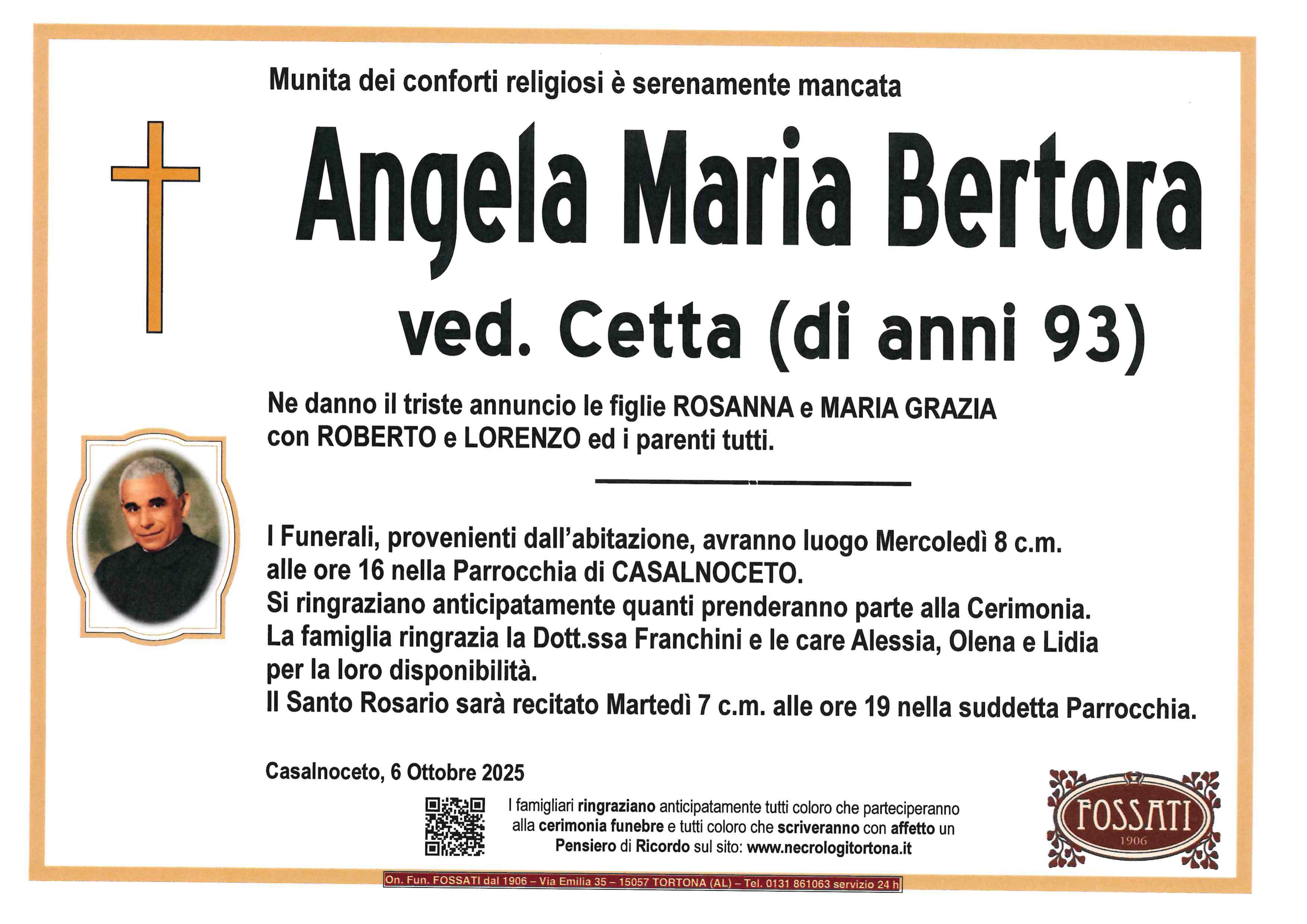 Annuncio famiglia