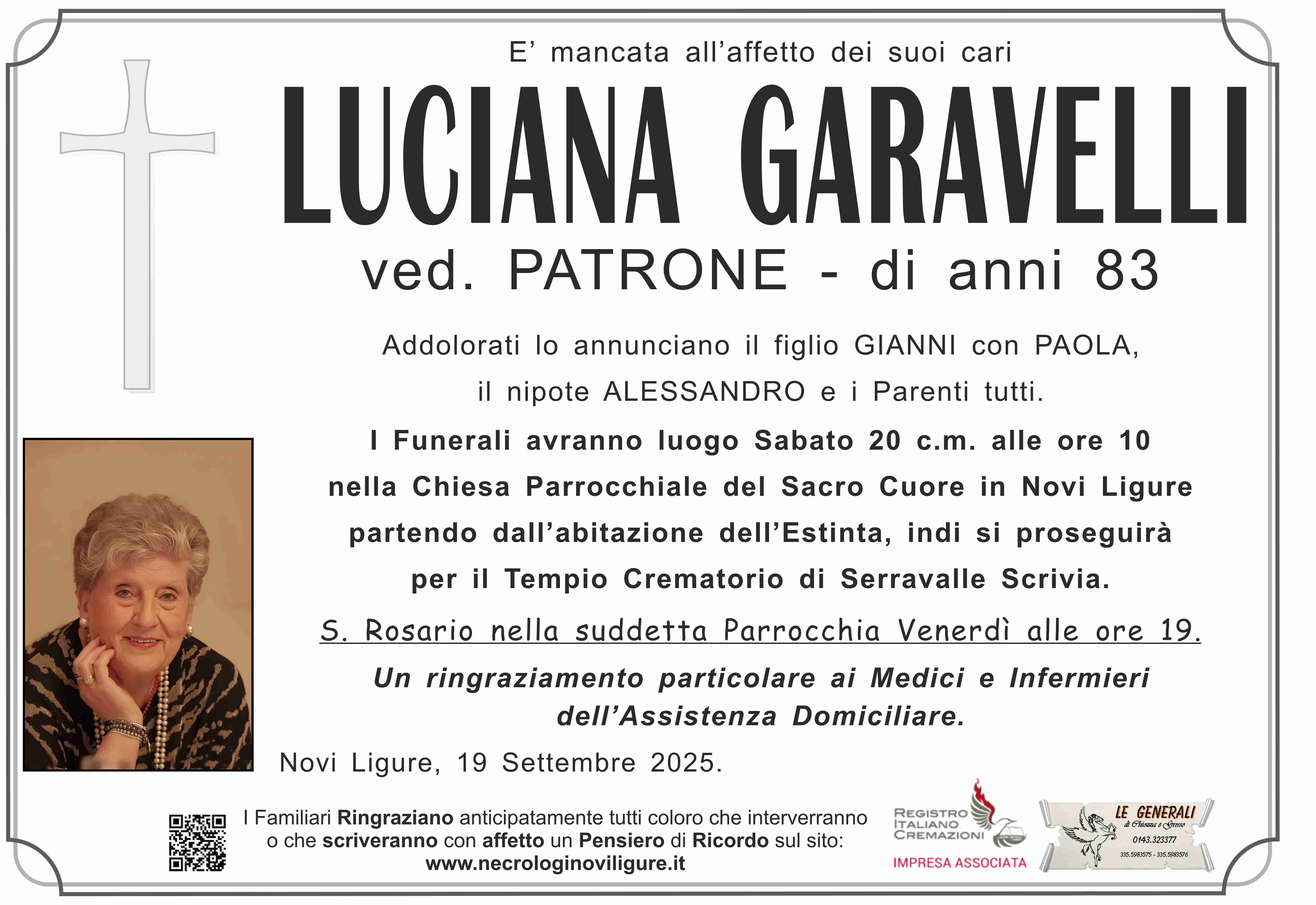 Annuncio famiglia