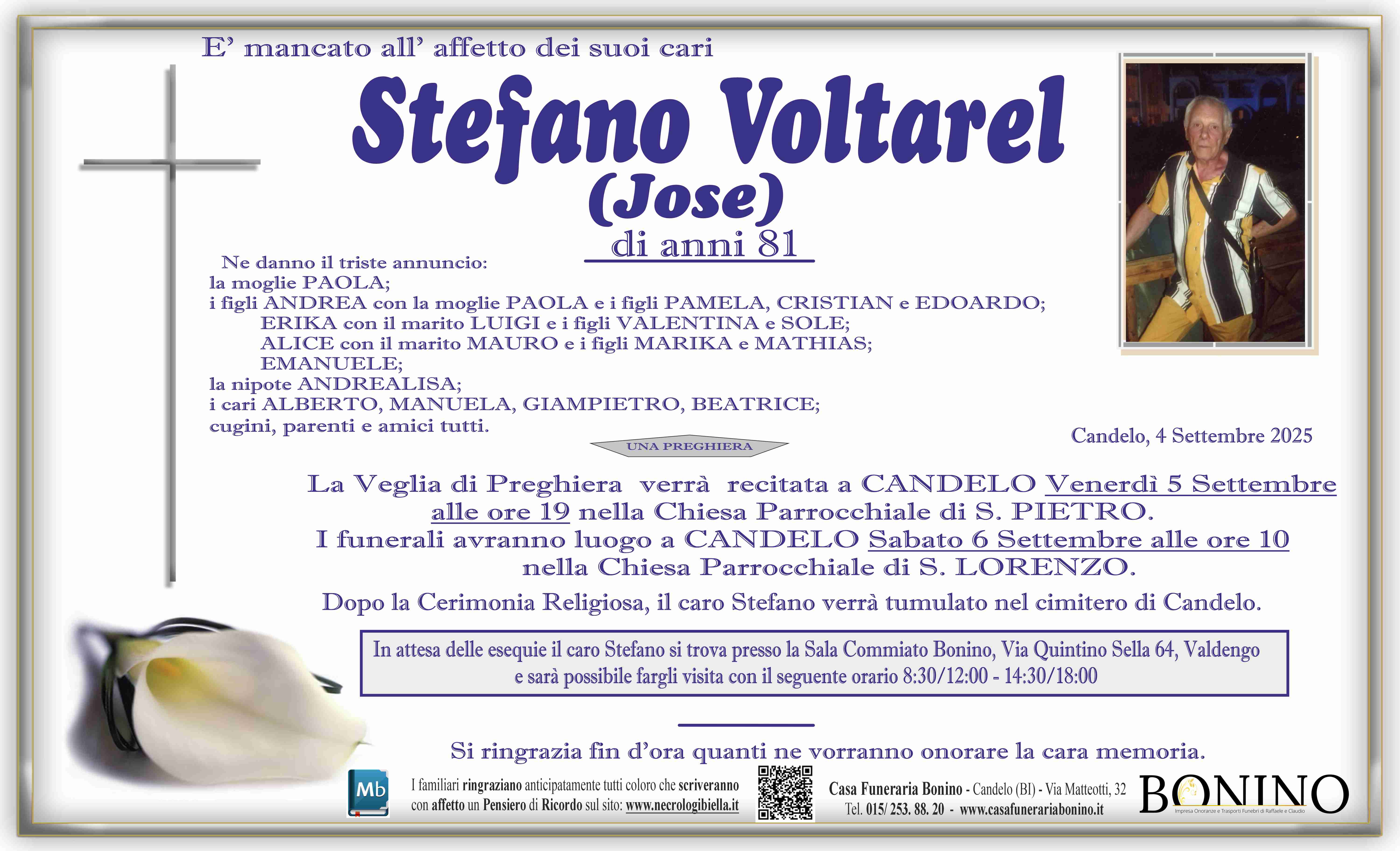 Annuncio famiglia