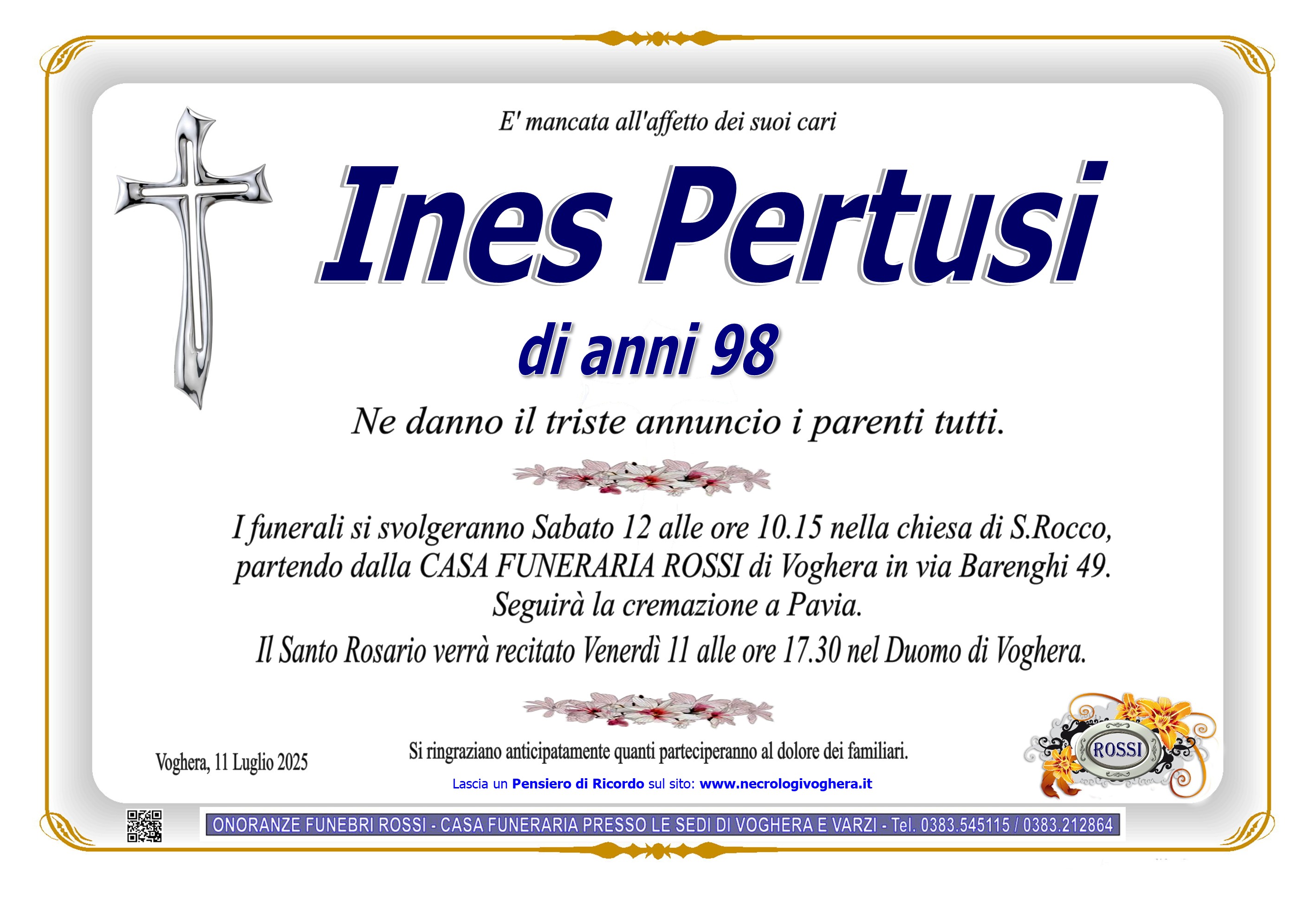 Annuncio famiglia