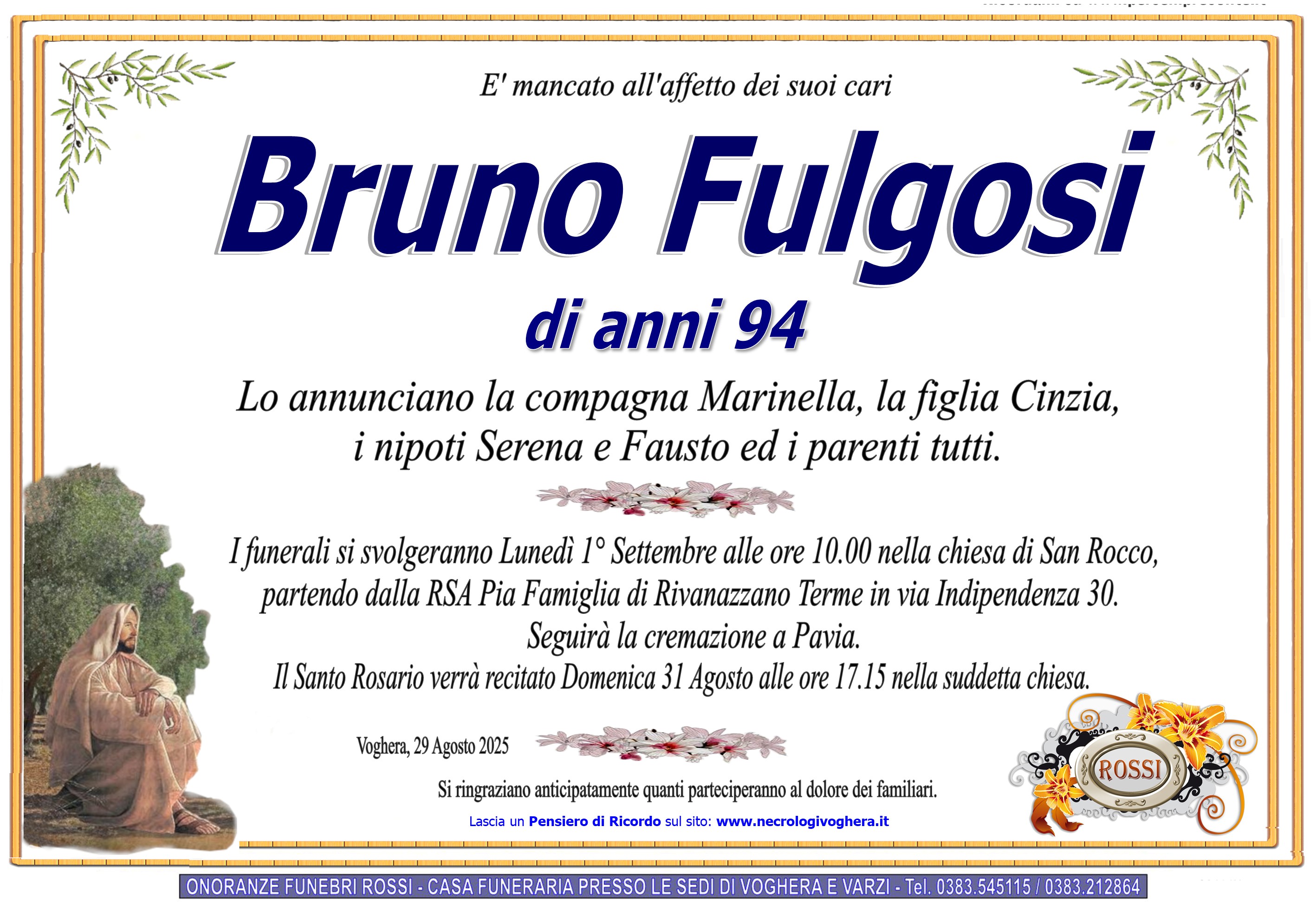 Annuncio famiglia