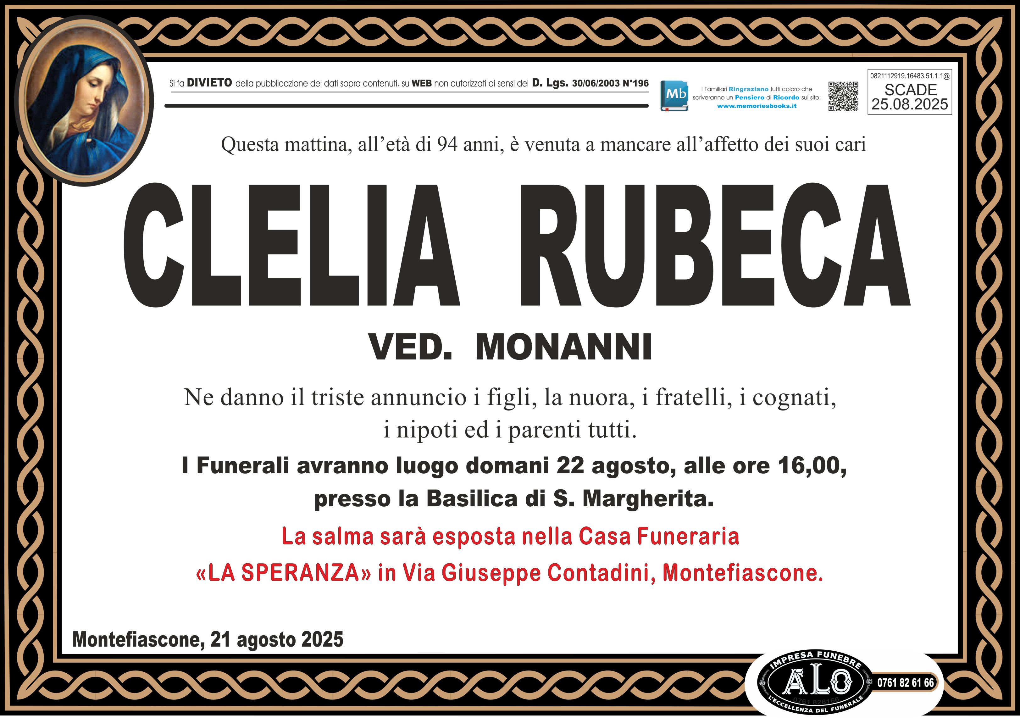 Annuncio famiglia
