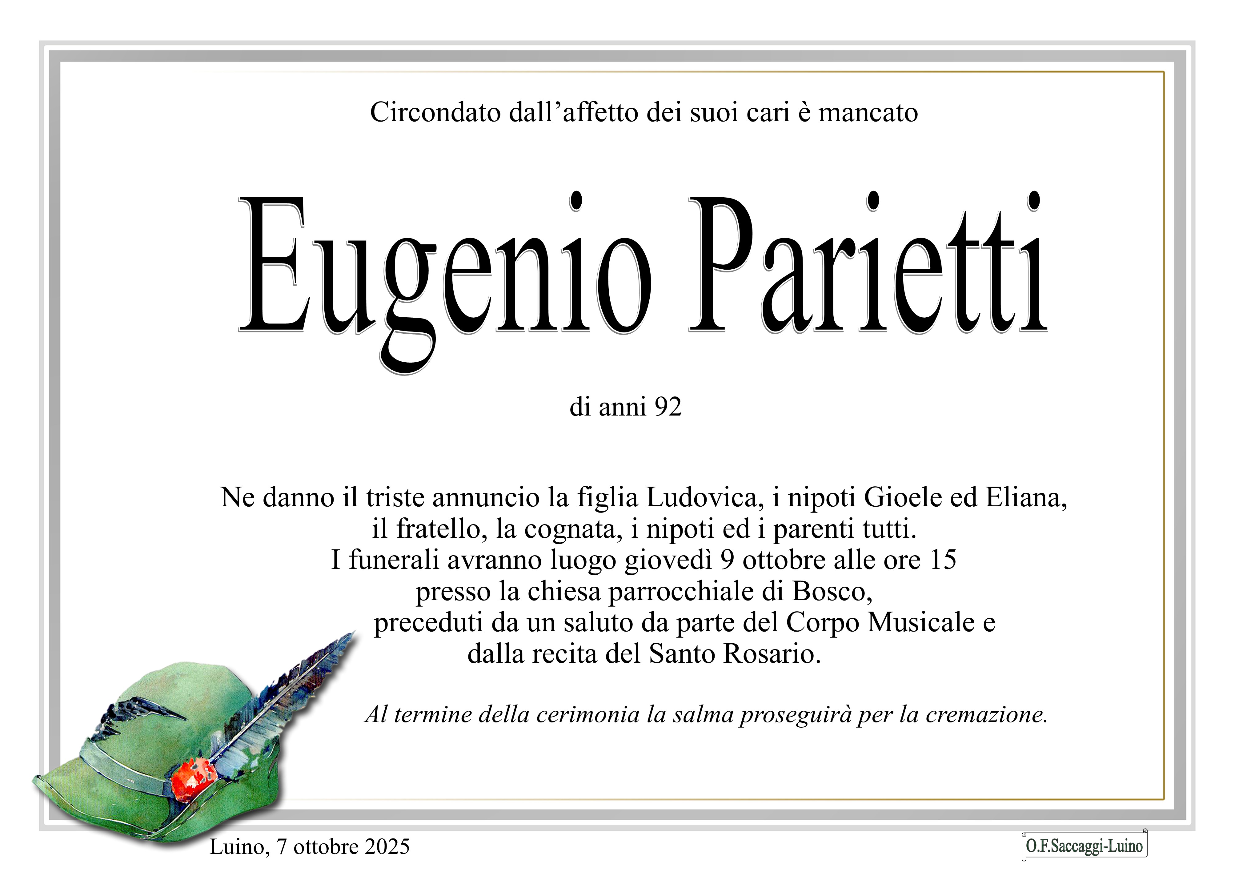 Annuncio famiglia
