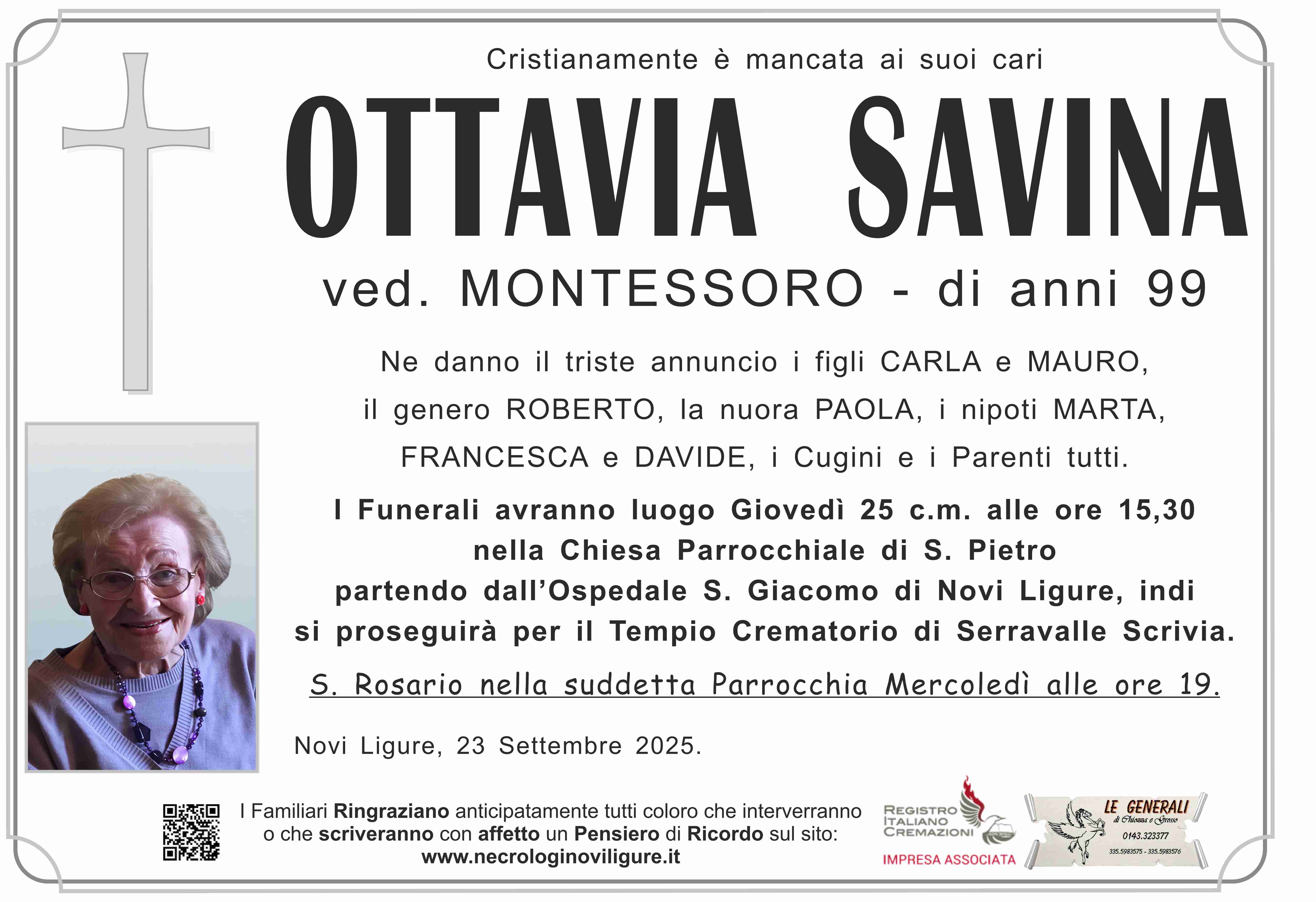 Annuncio famiglia