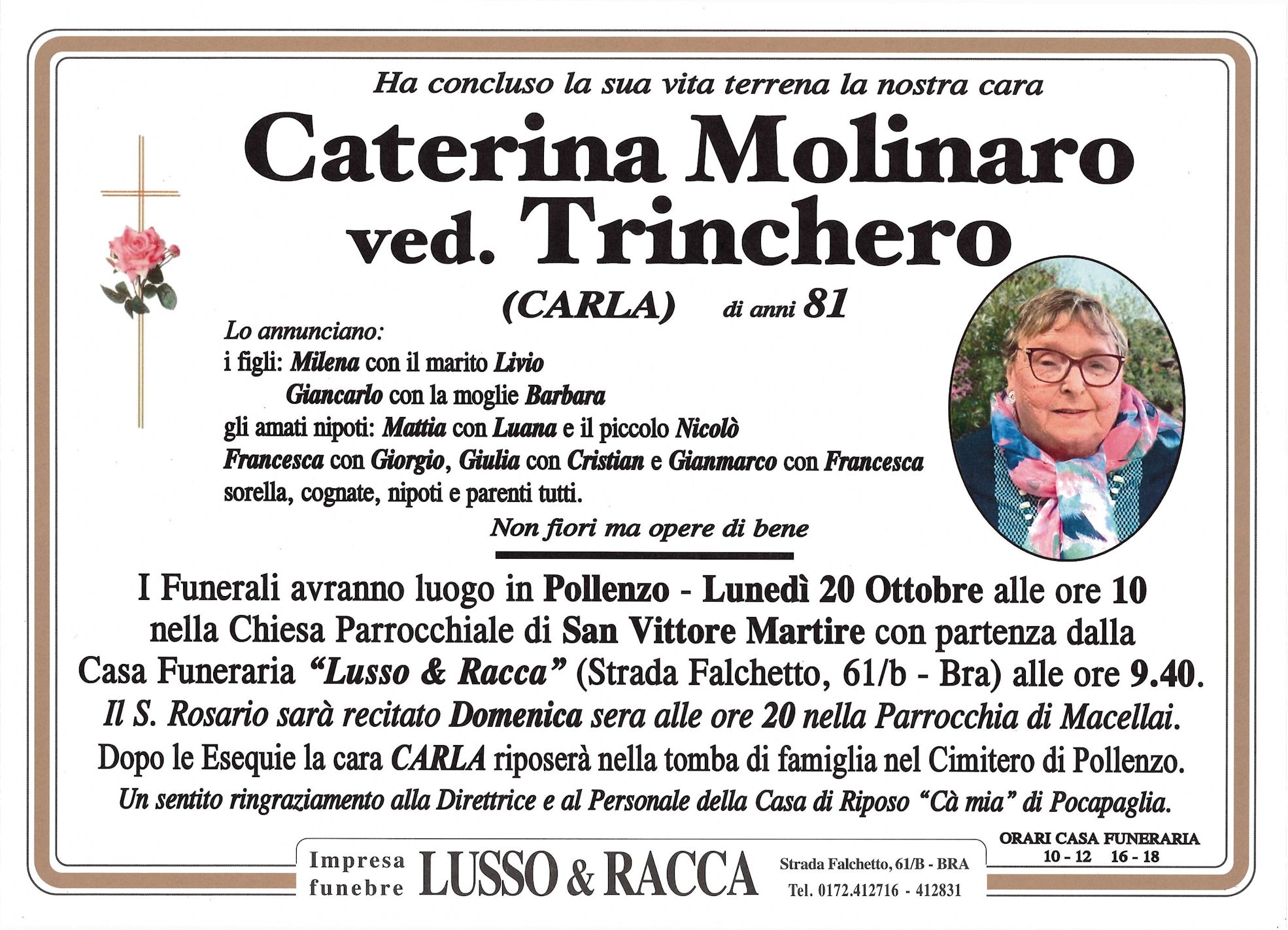 Annuncio famiglia