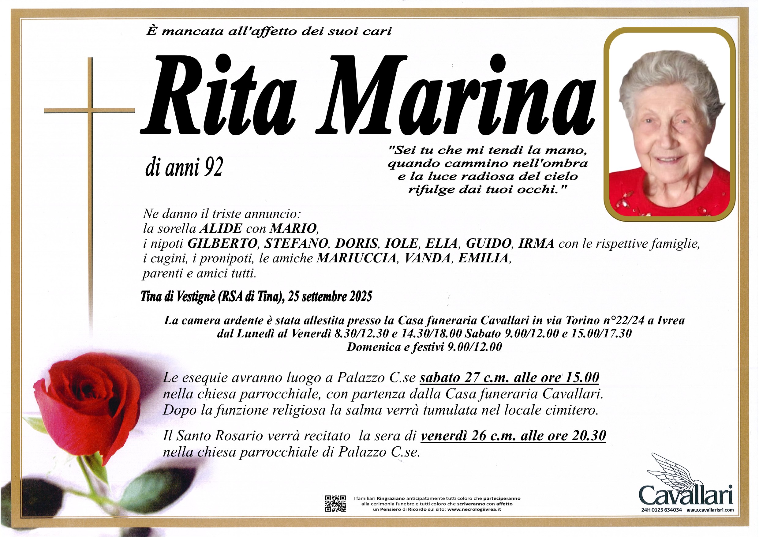 Annuncio famiglia