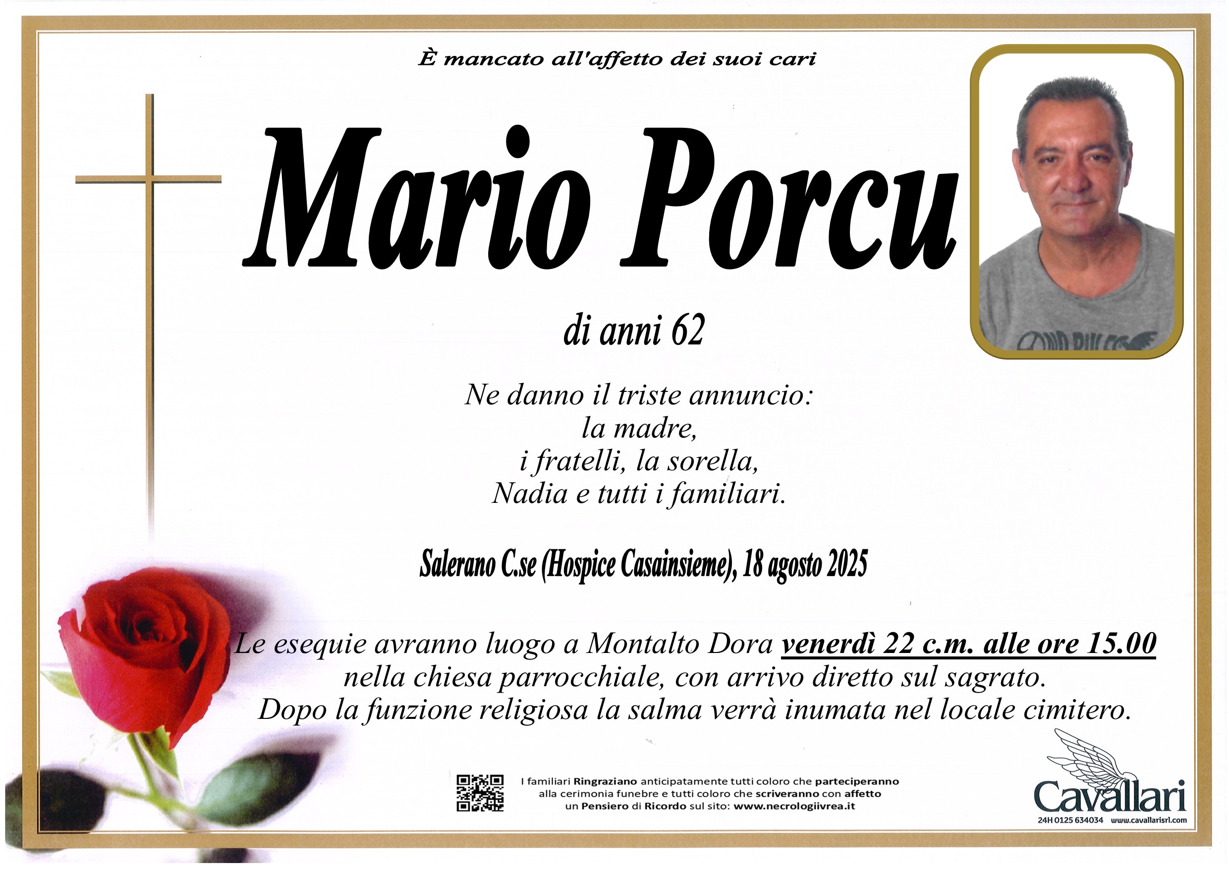 Annuncio famiglia