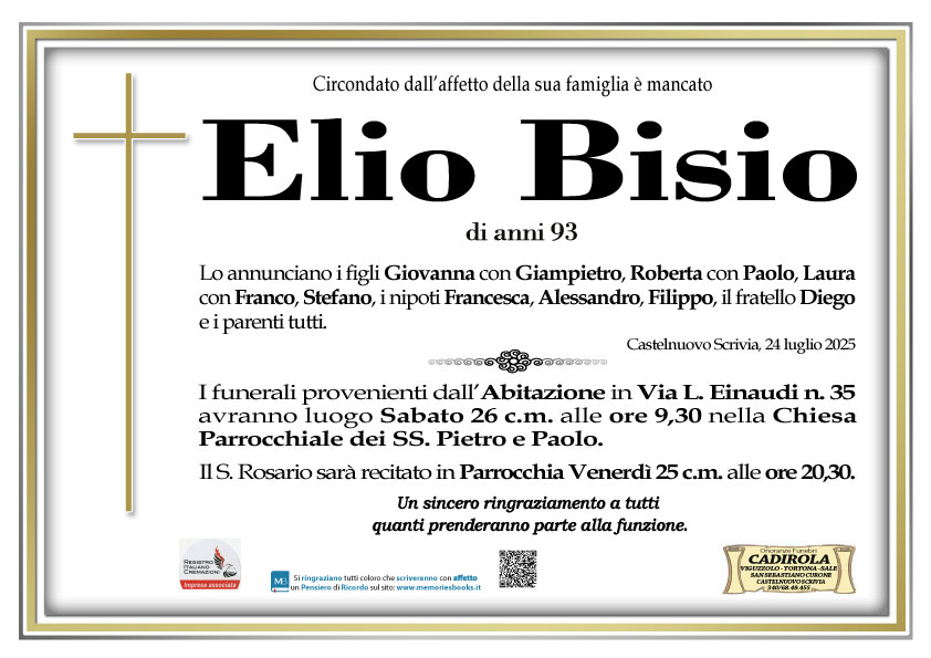 Annuncio famiglia