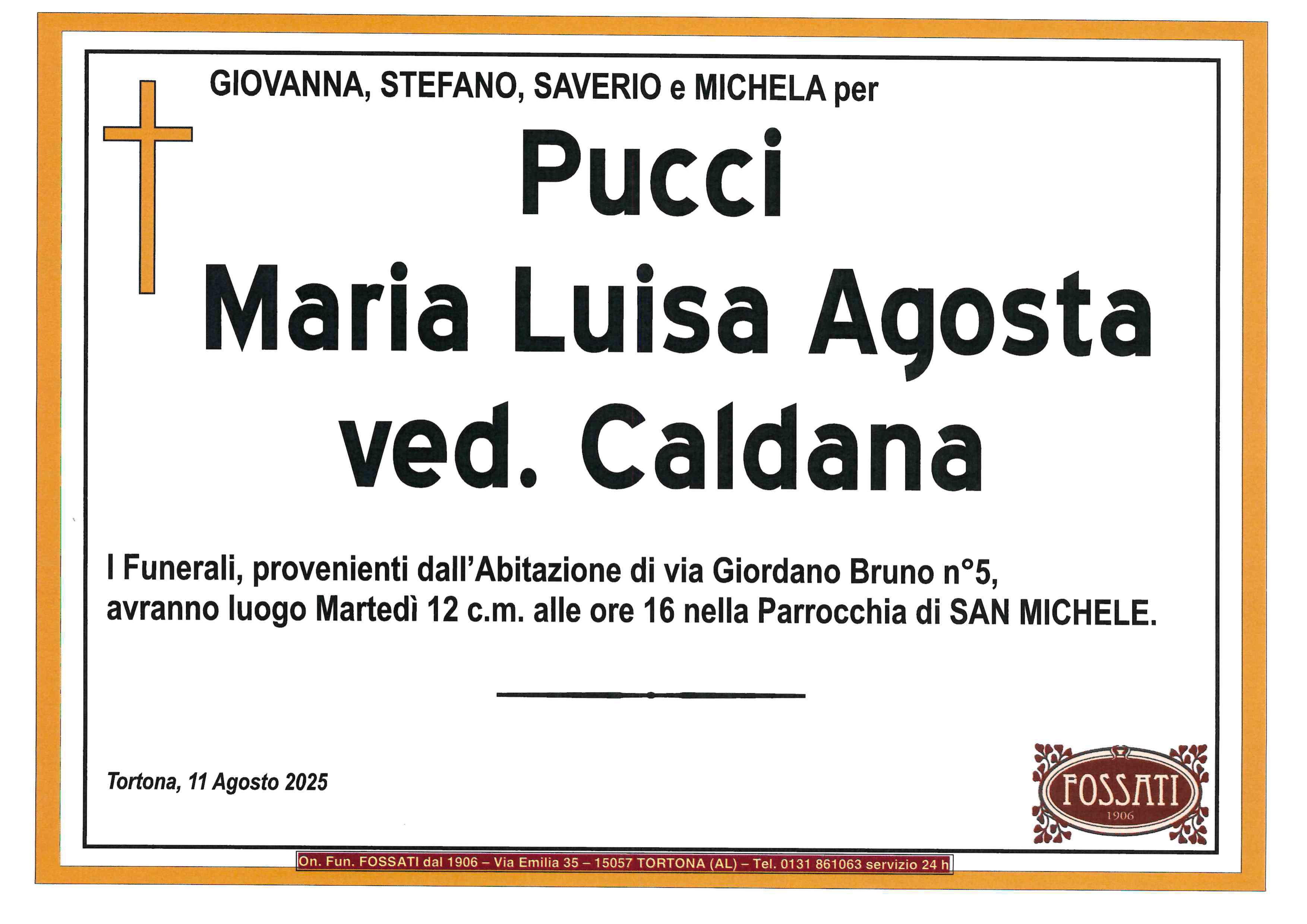 Annuncio famiglia