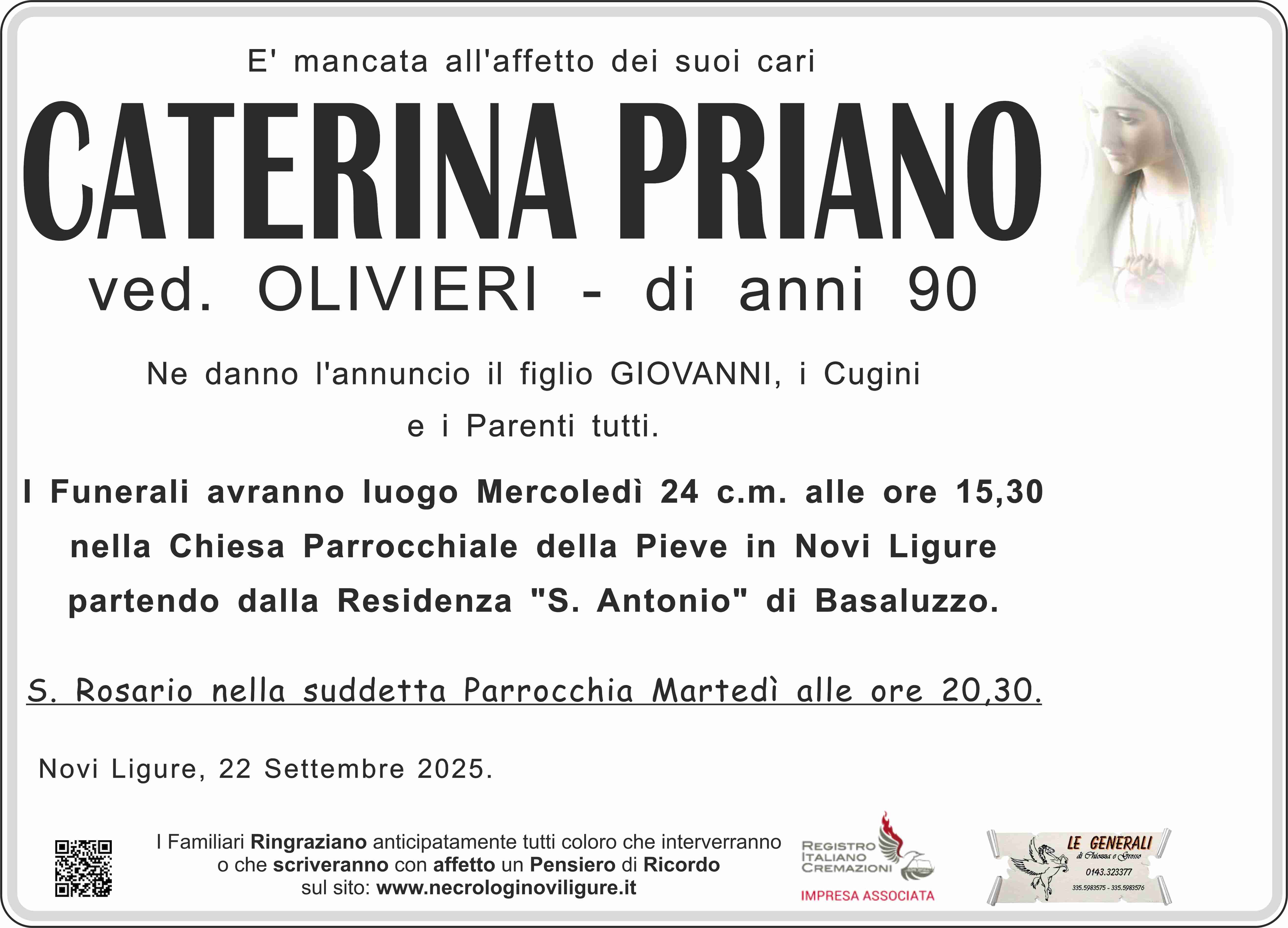 Annuncio famiglia