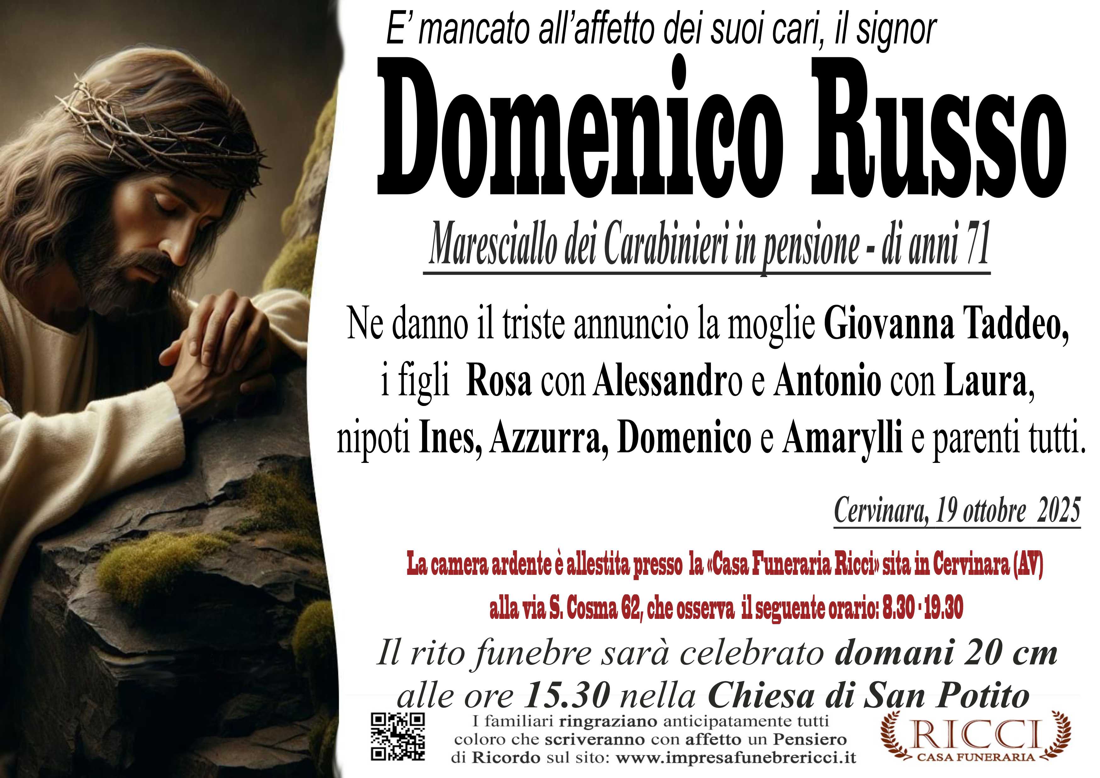 Annuncio famiglia