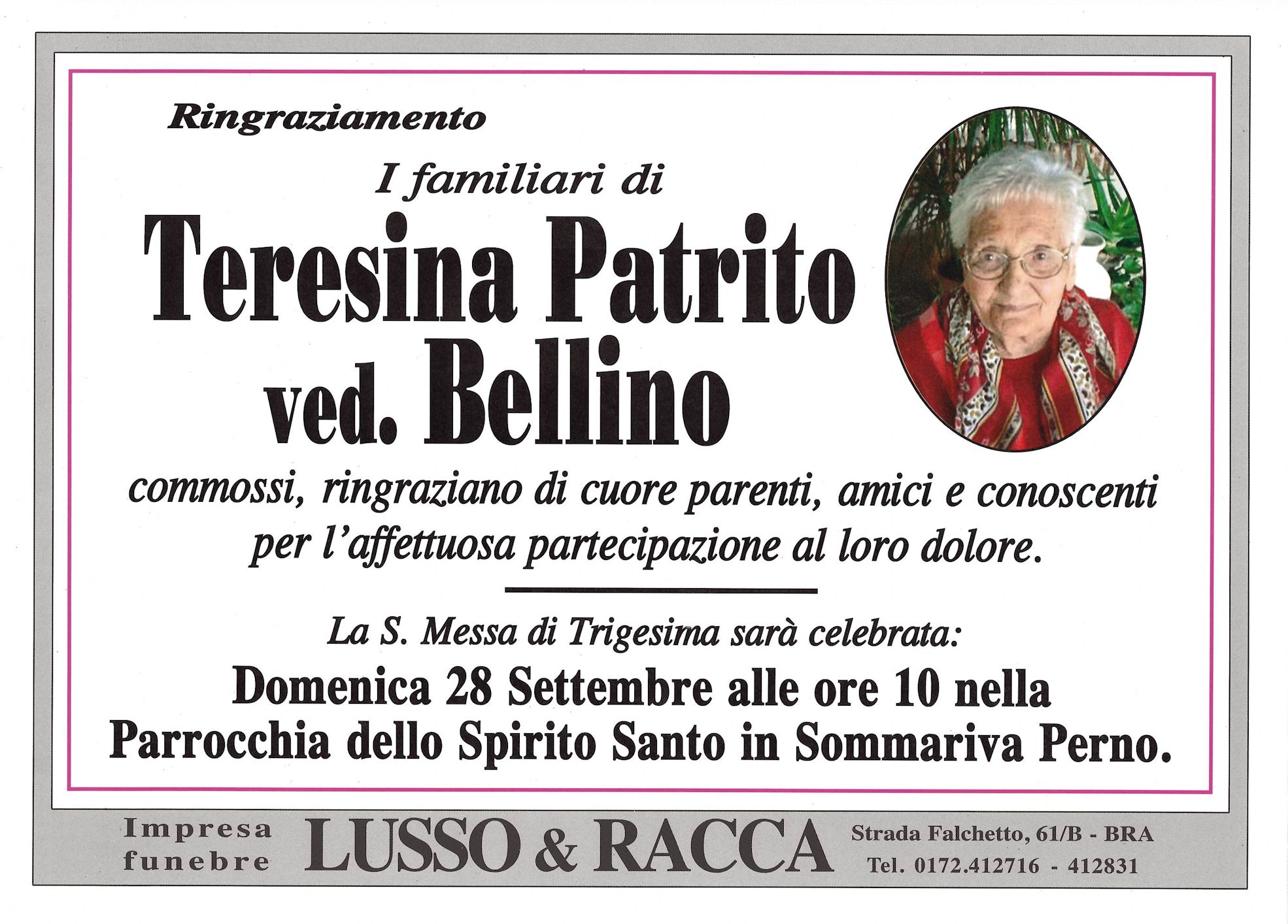 Ringraziamento