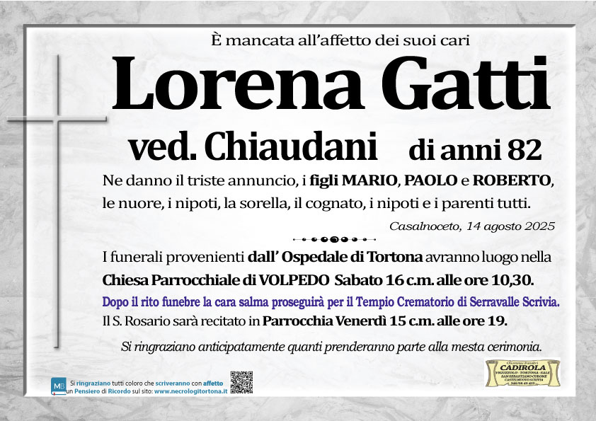 Annuncio famiglia