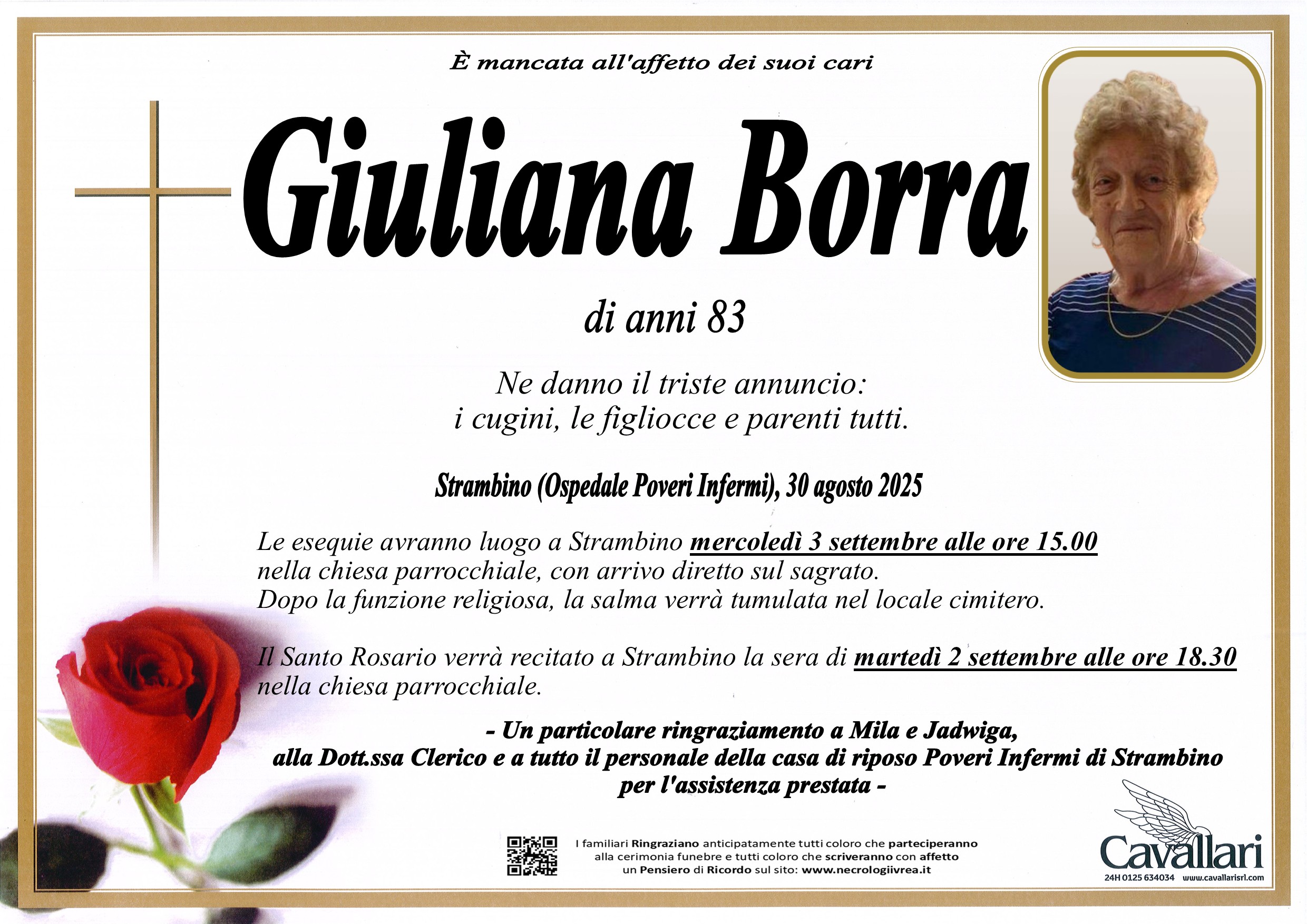 Annuncio famiglia