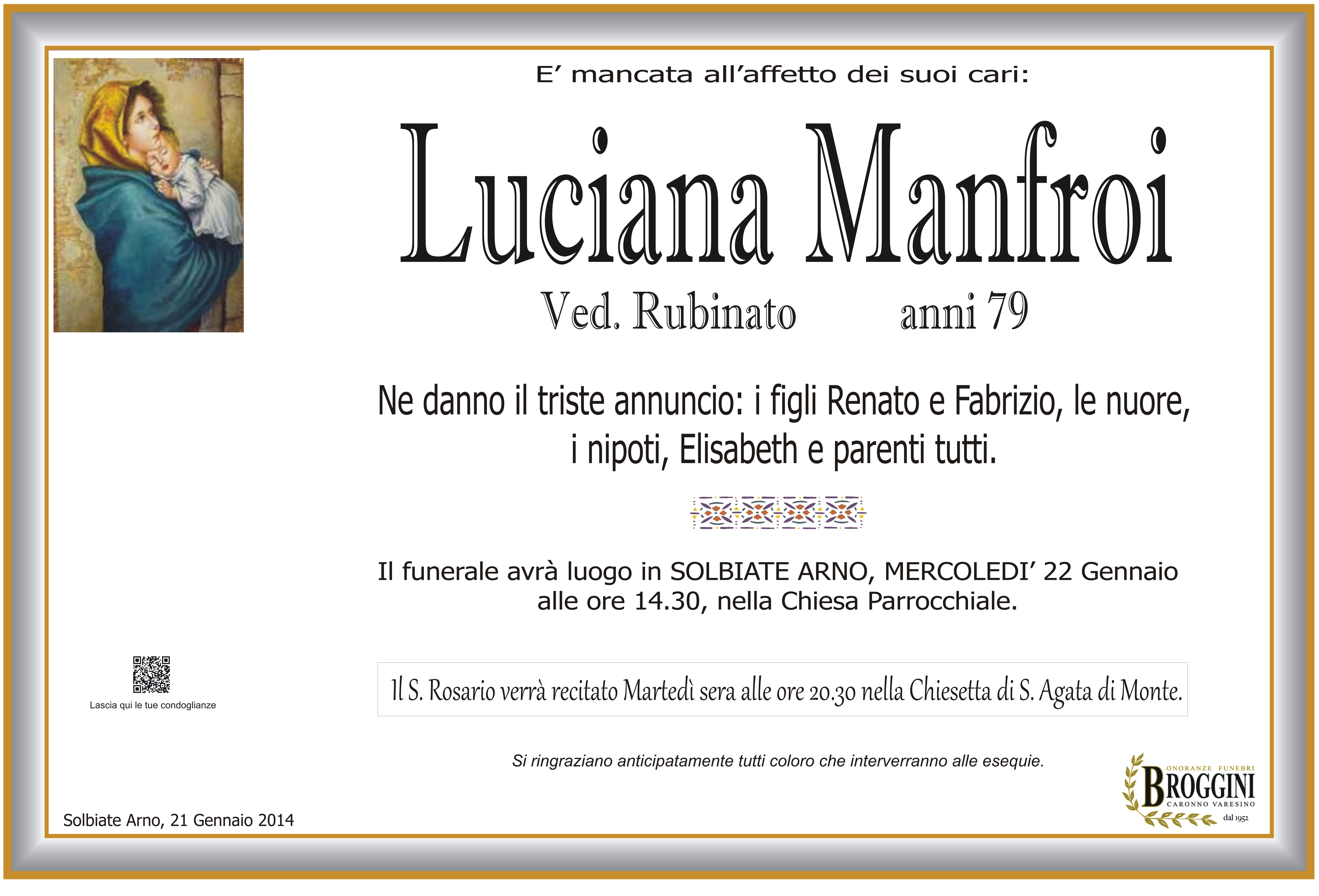 Annuncio famiglia