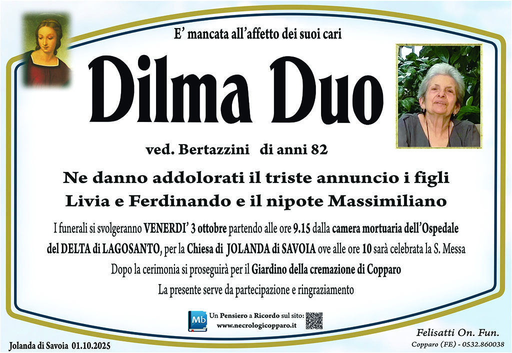 Annuncio famiglia