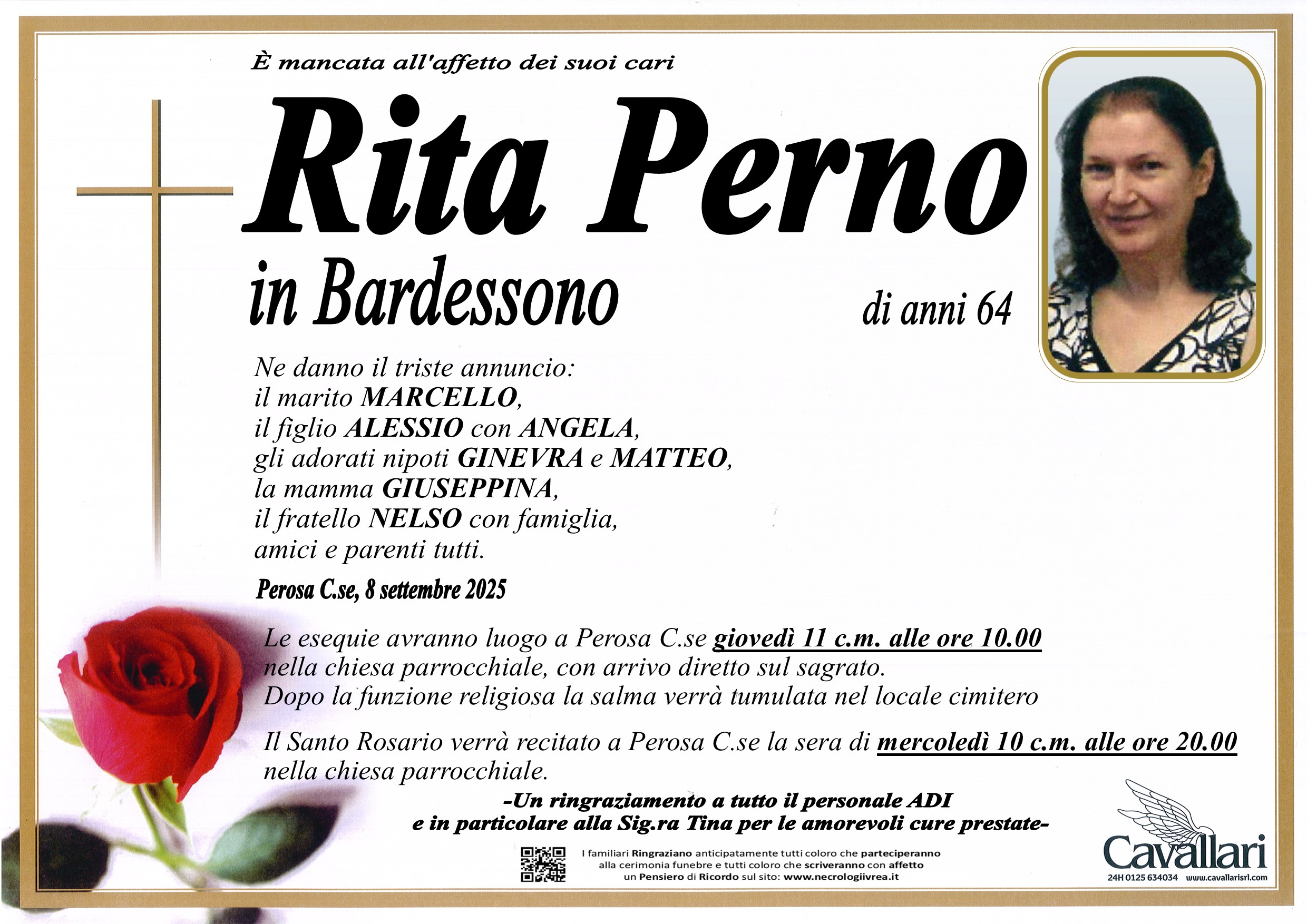 Annuncio famiglia