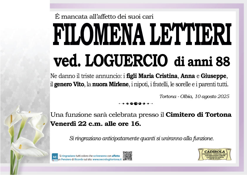 Annuncio famiglia