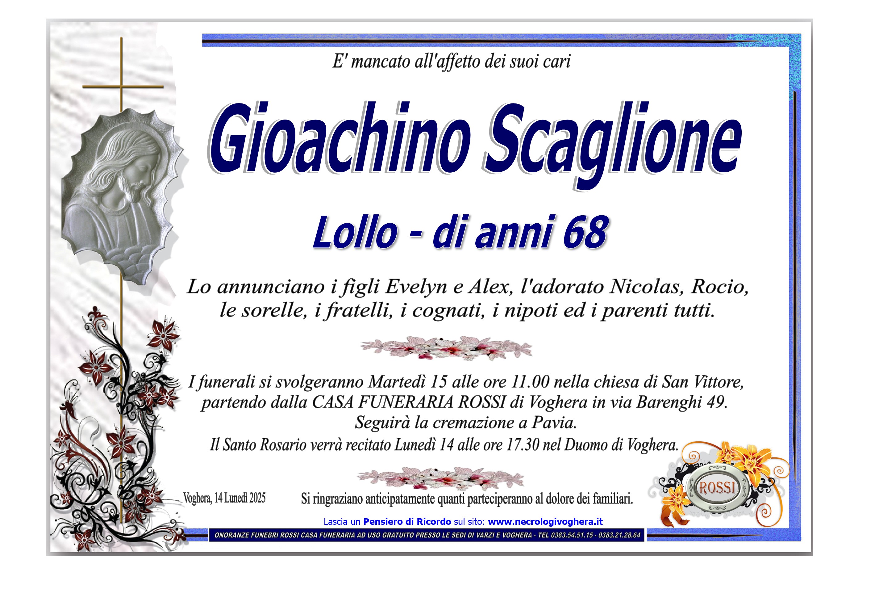 Annuncio famiglia