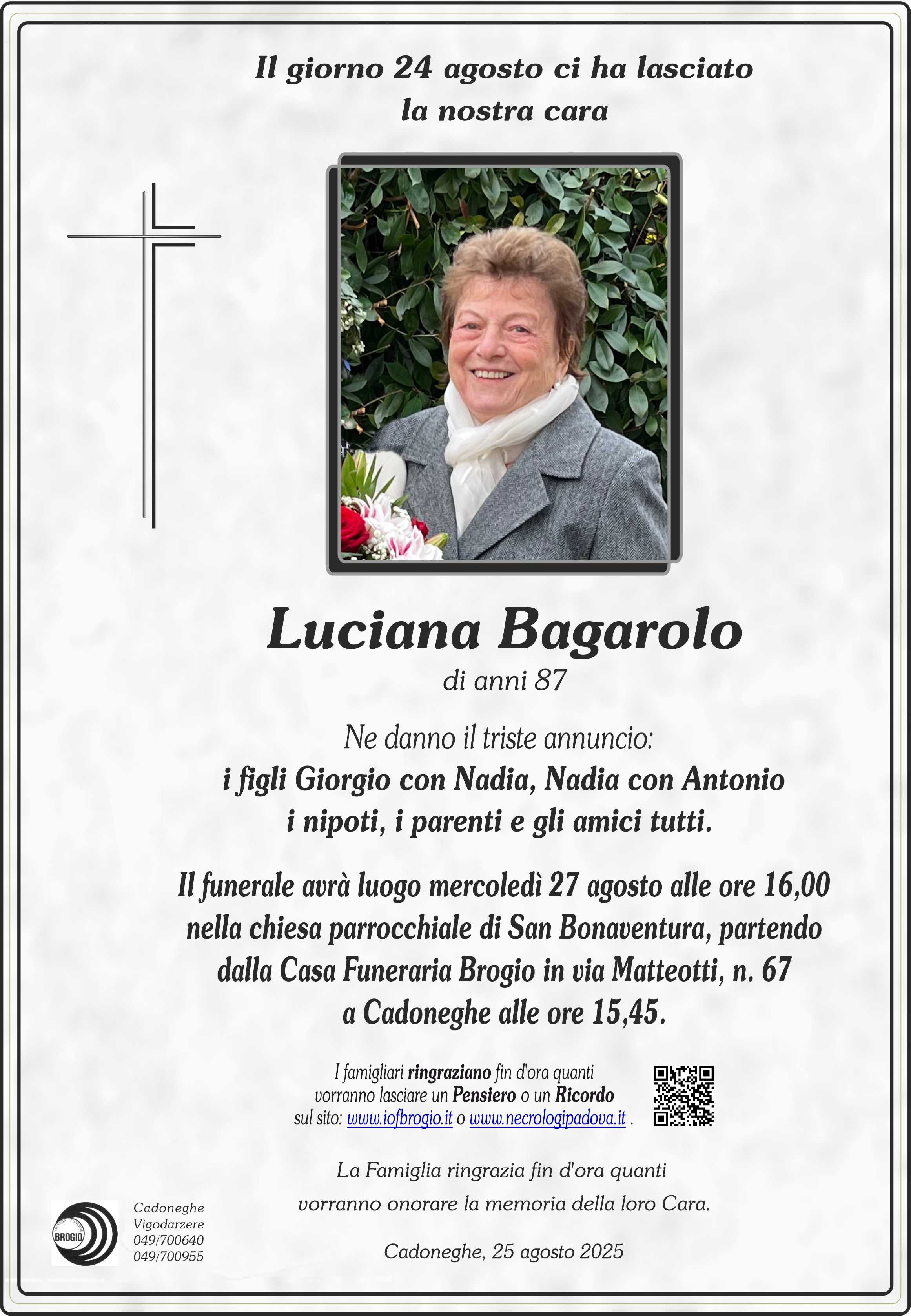 Annuncio famiglia