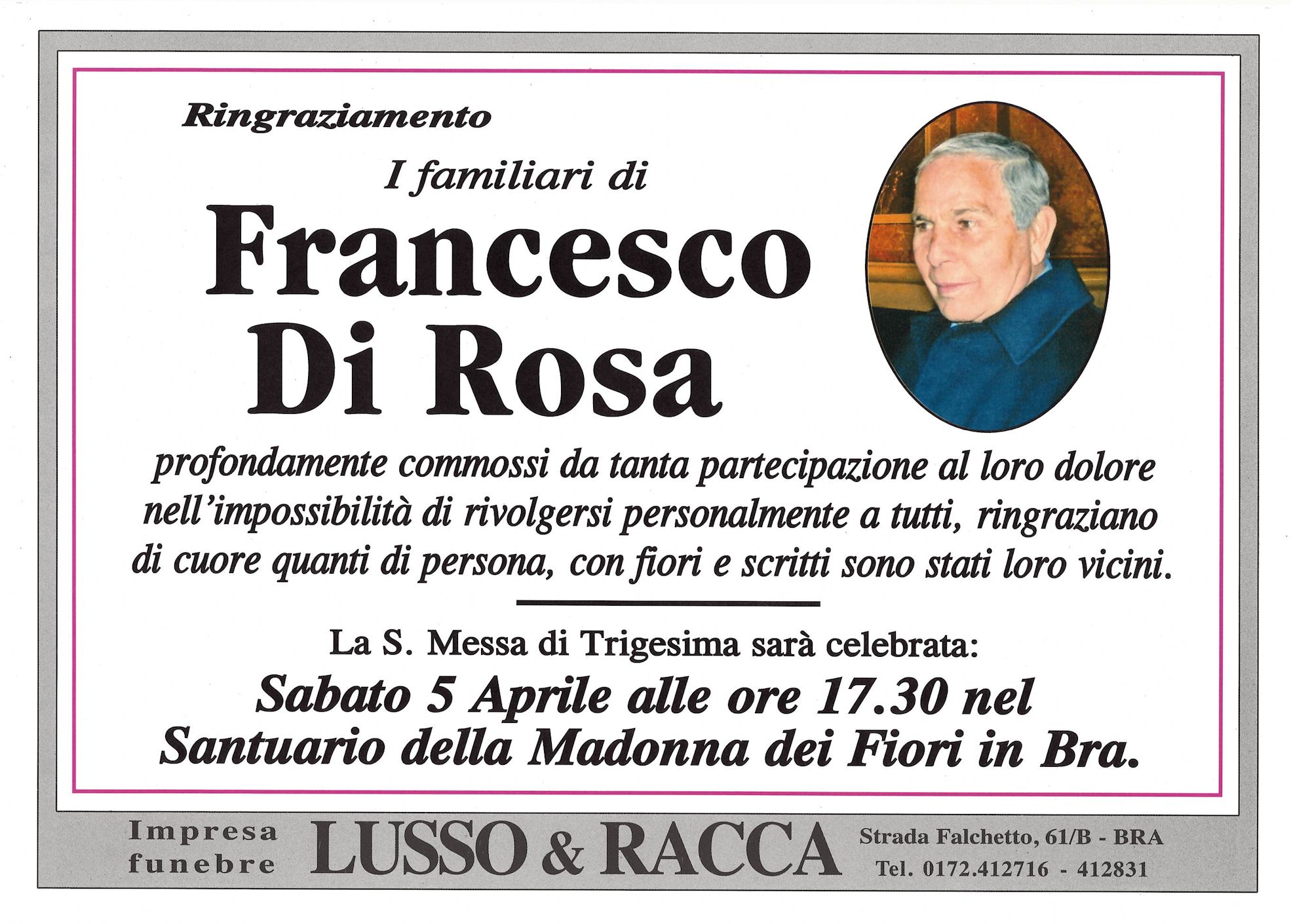 Ringraziamento