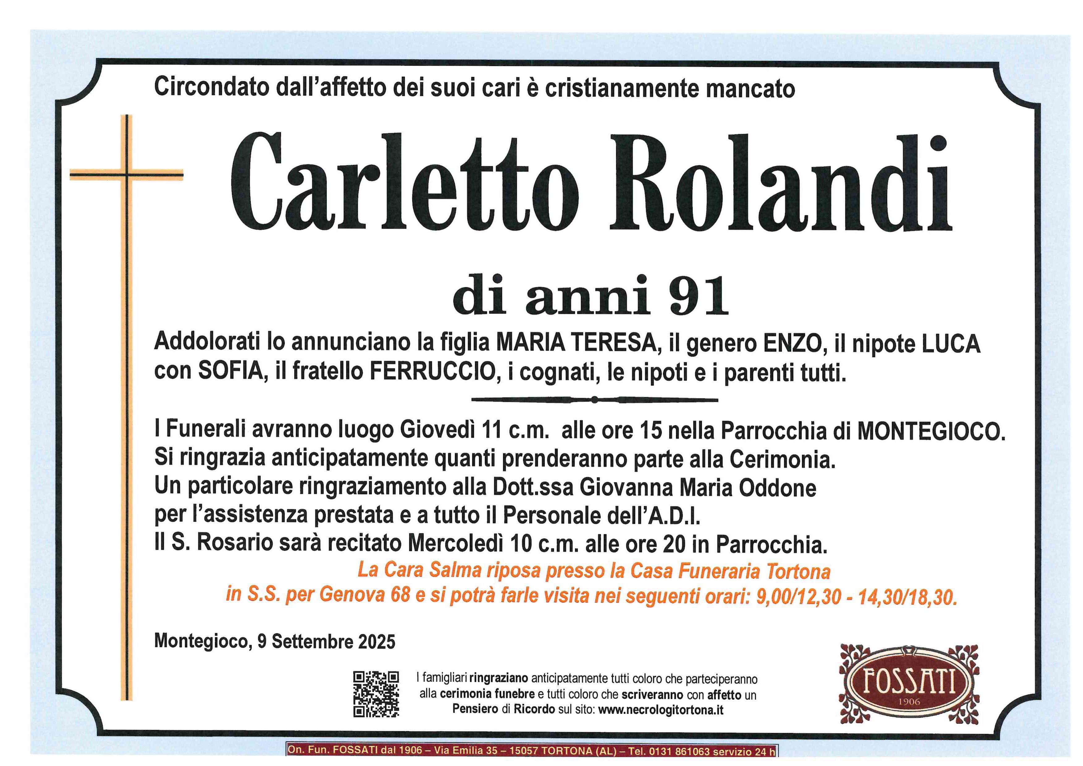 Annuncio famiglia