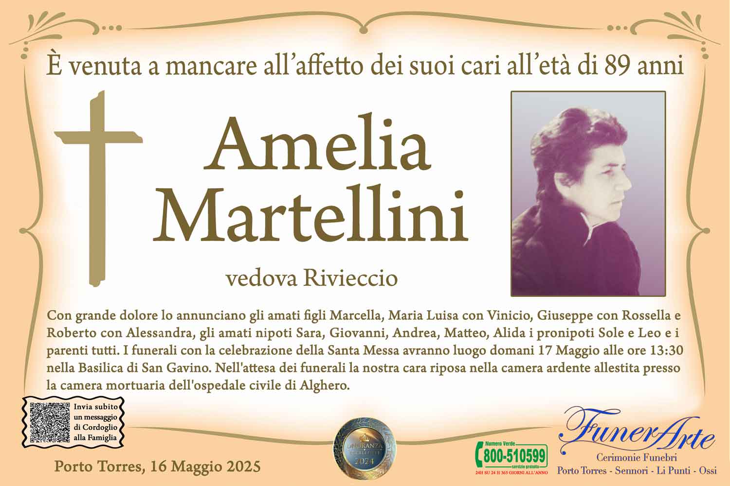 Annuncio famiglia