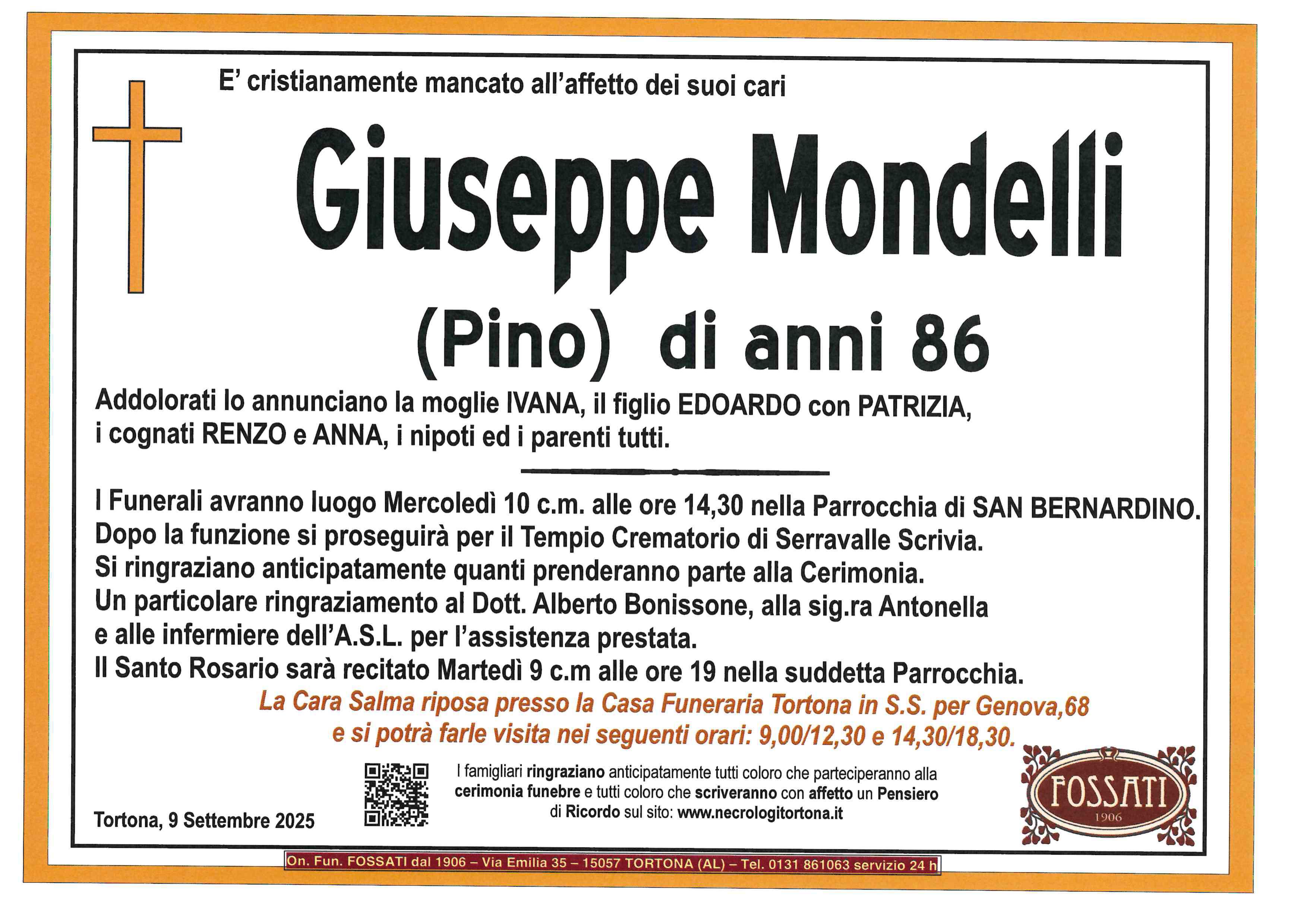 Annuncio famiglia