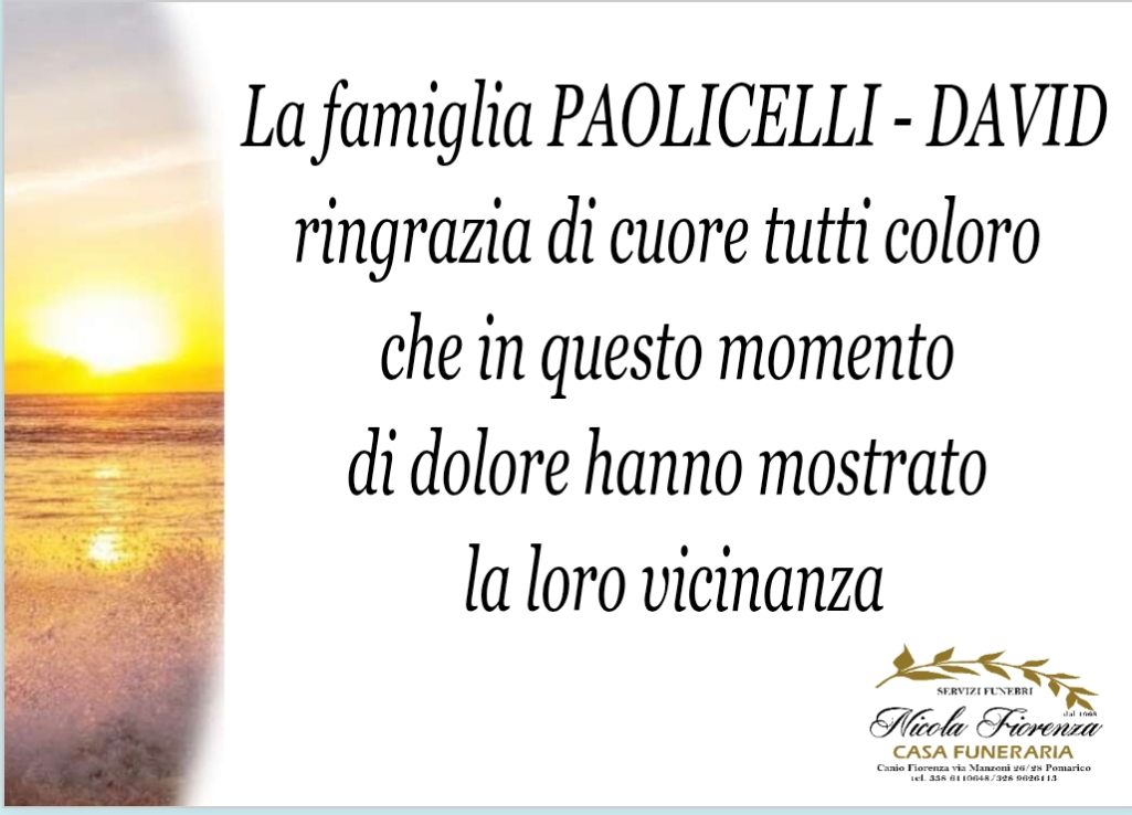 Ringraziamento