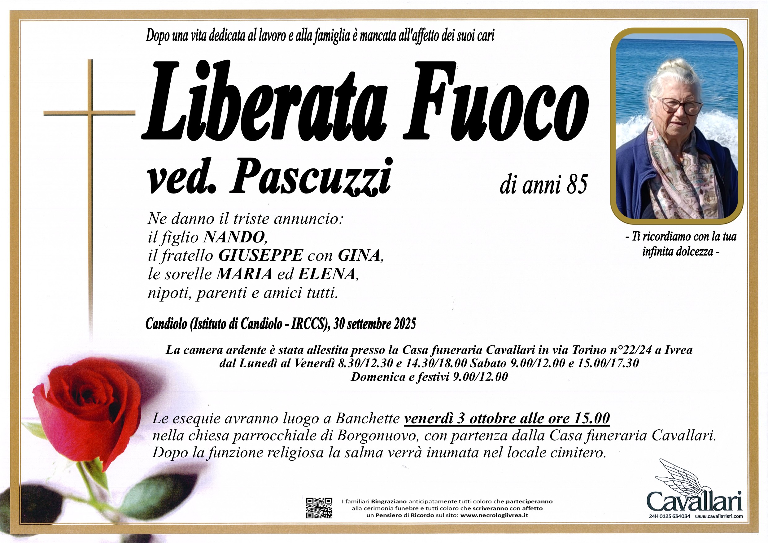 Annuncio famiglia