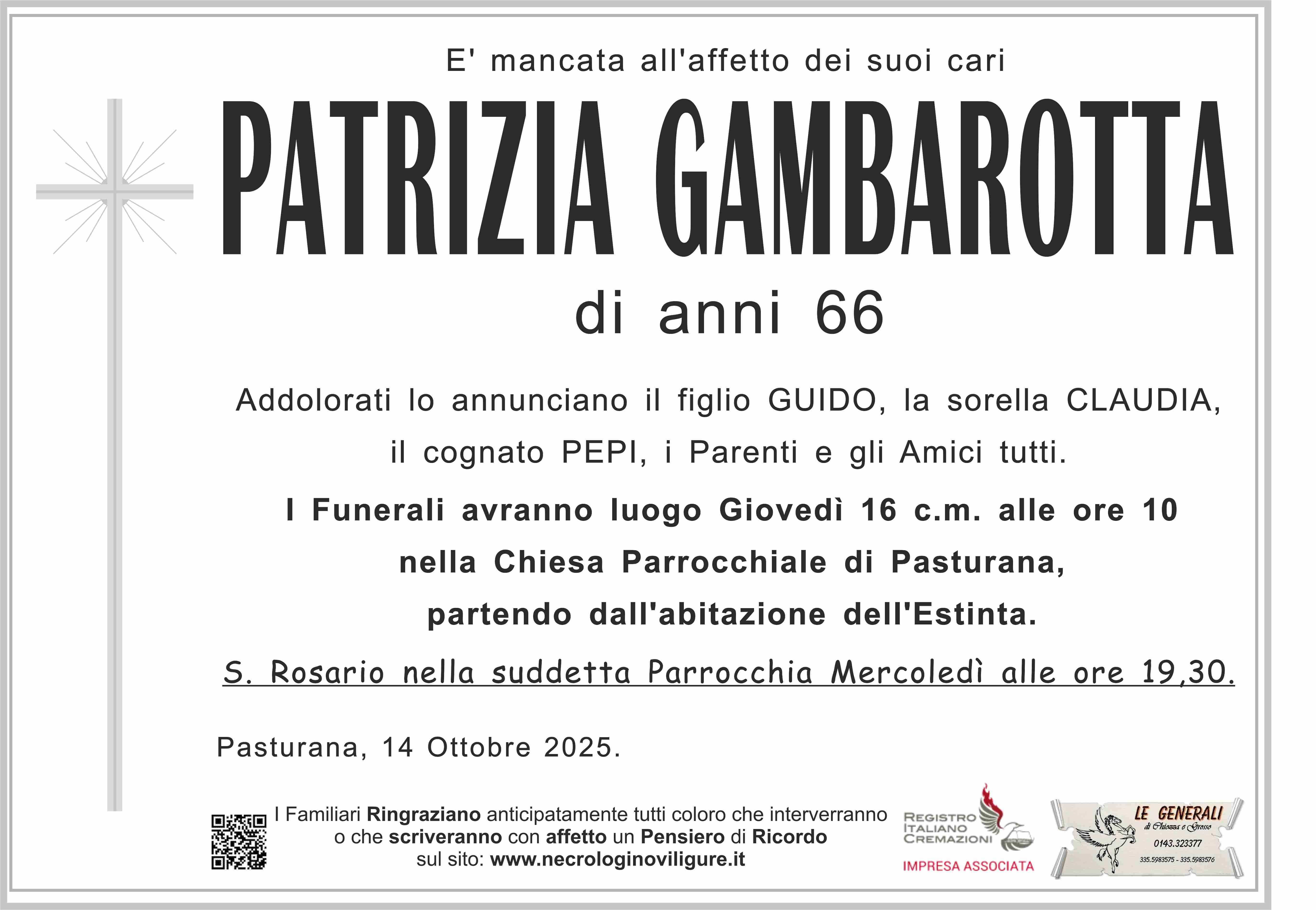Annuncio famiglia