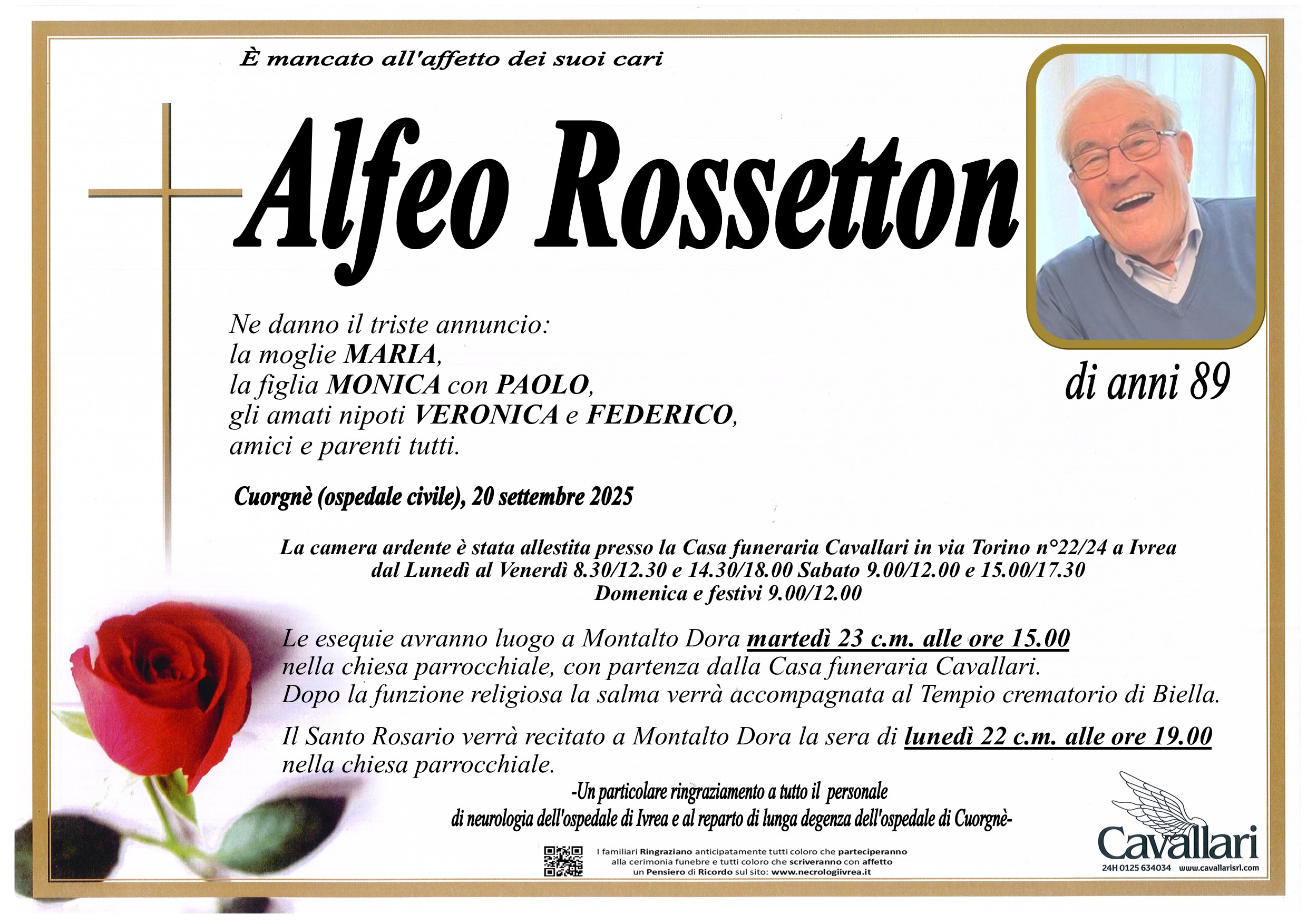 Annuncio famiglia