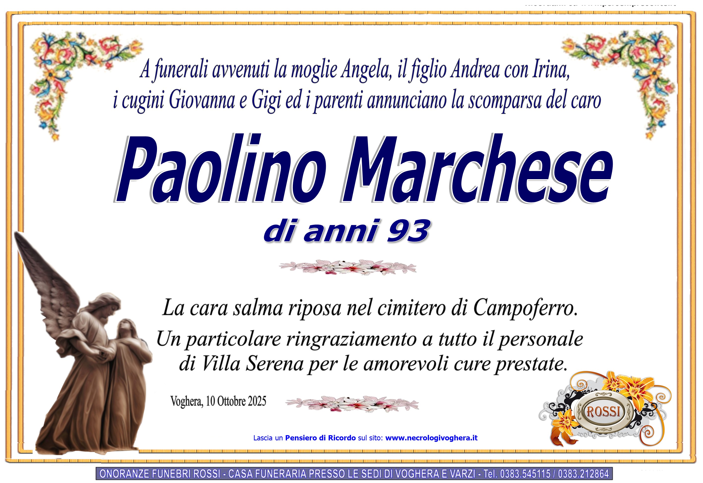 Annuncio famiglia