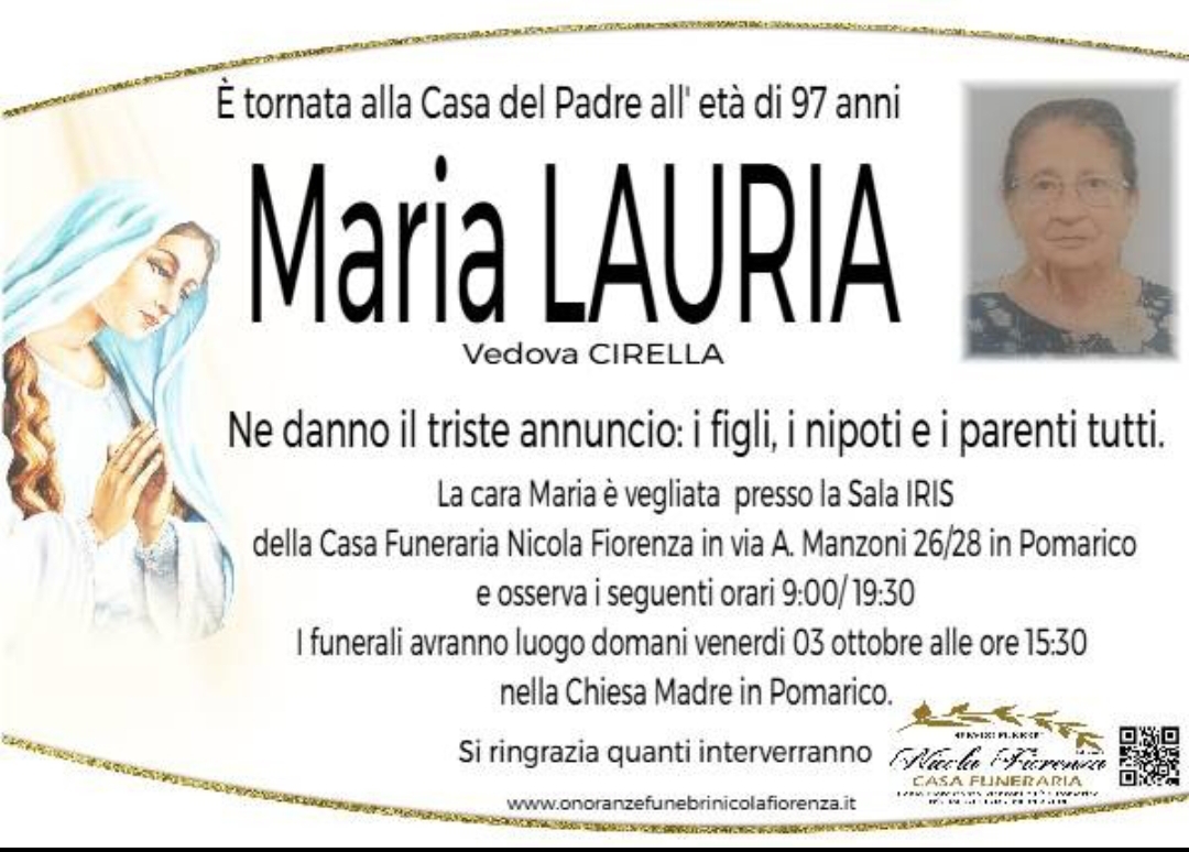 Annuncio famiglia