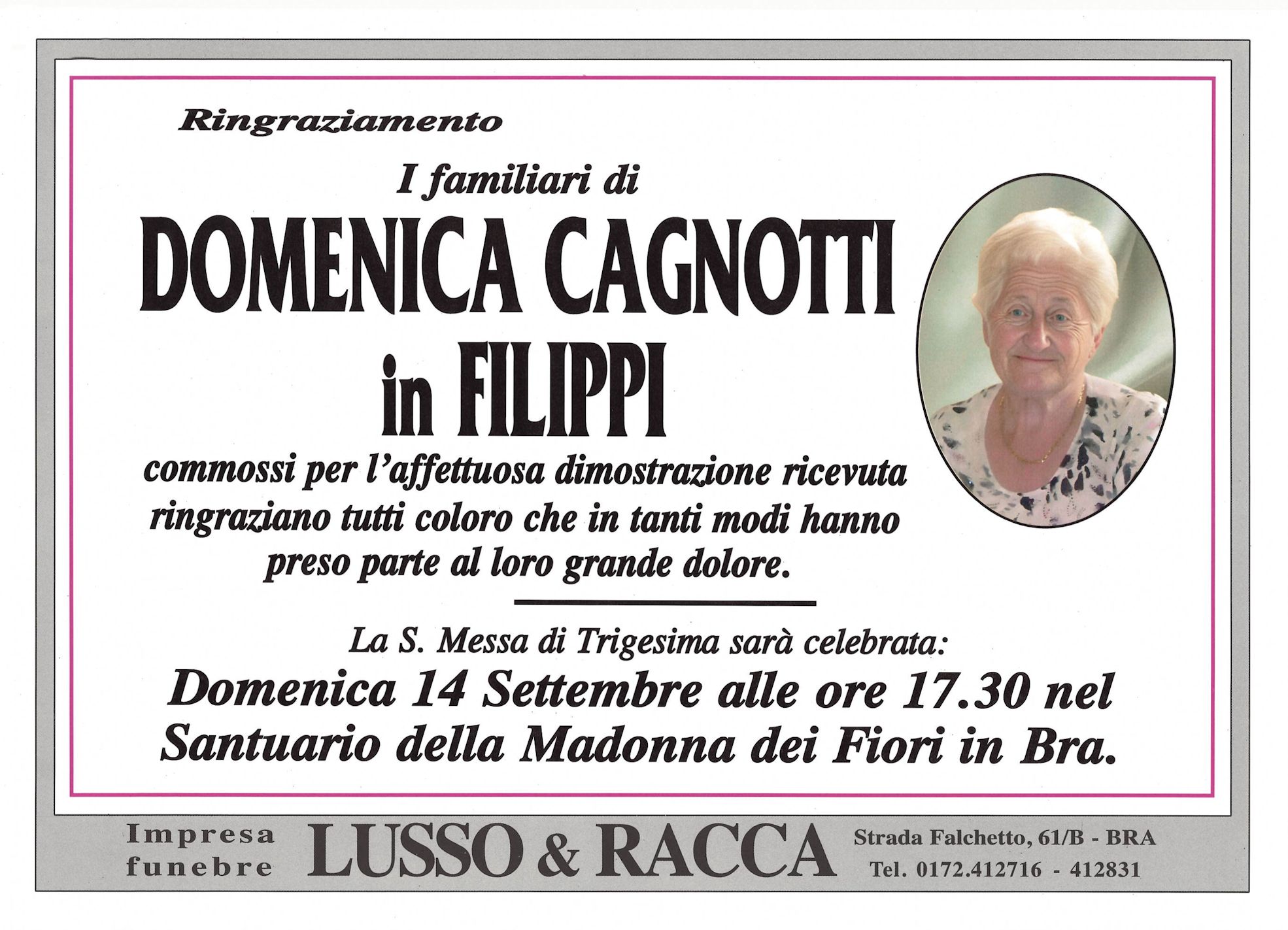 Ringraziamento